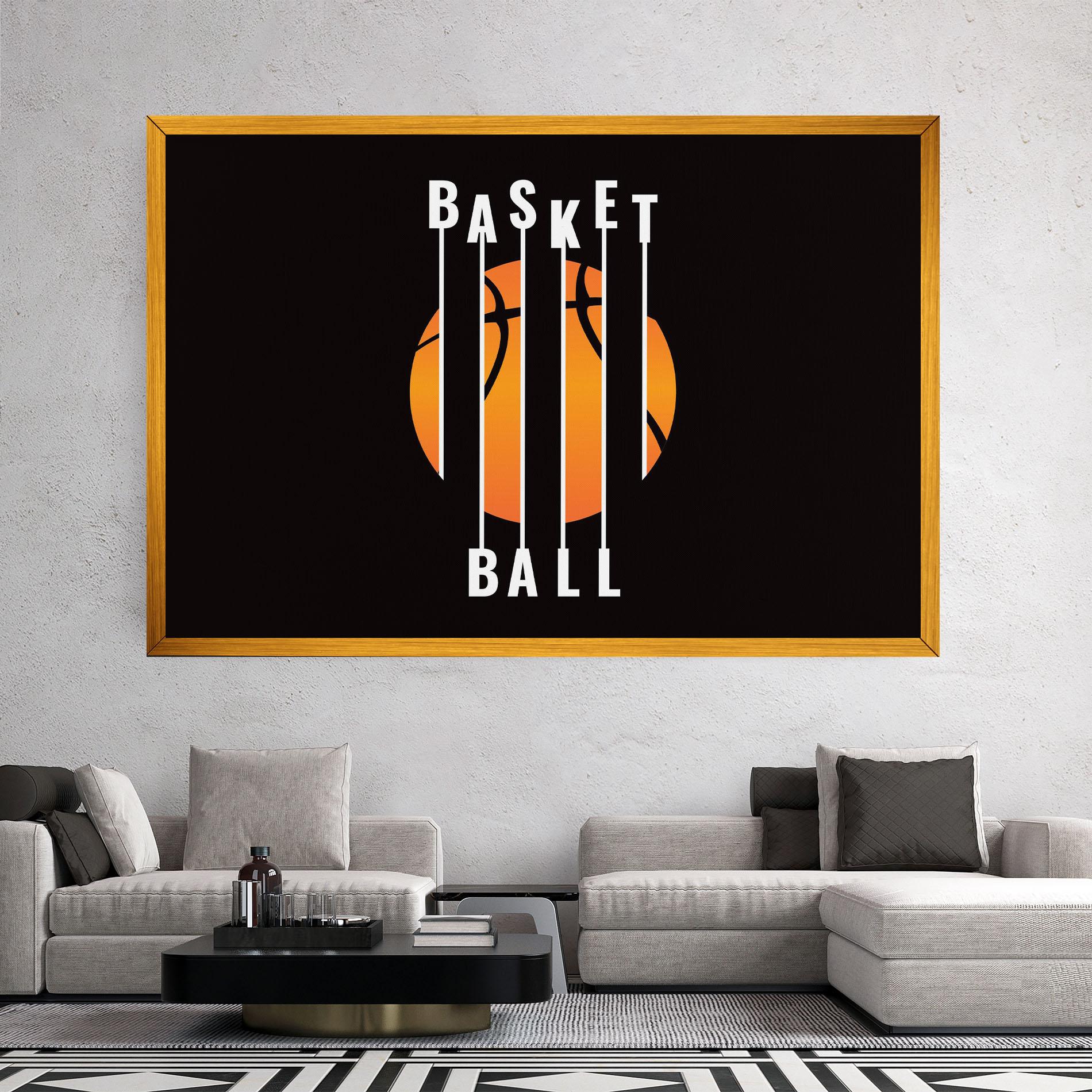Картина на платно Basket Ball mockup 2