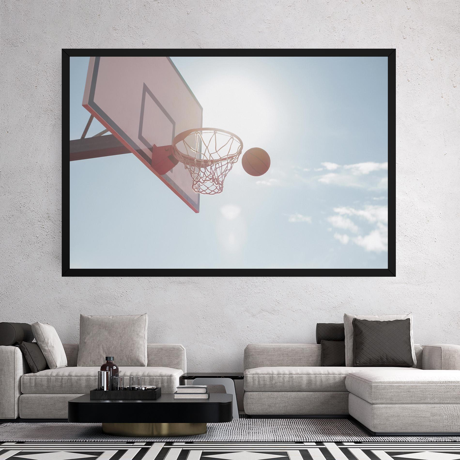 Картина на платно Basketball Hoop mockup 2