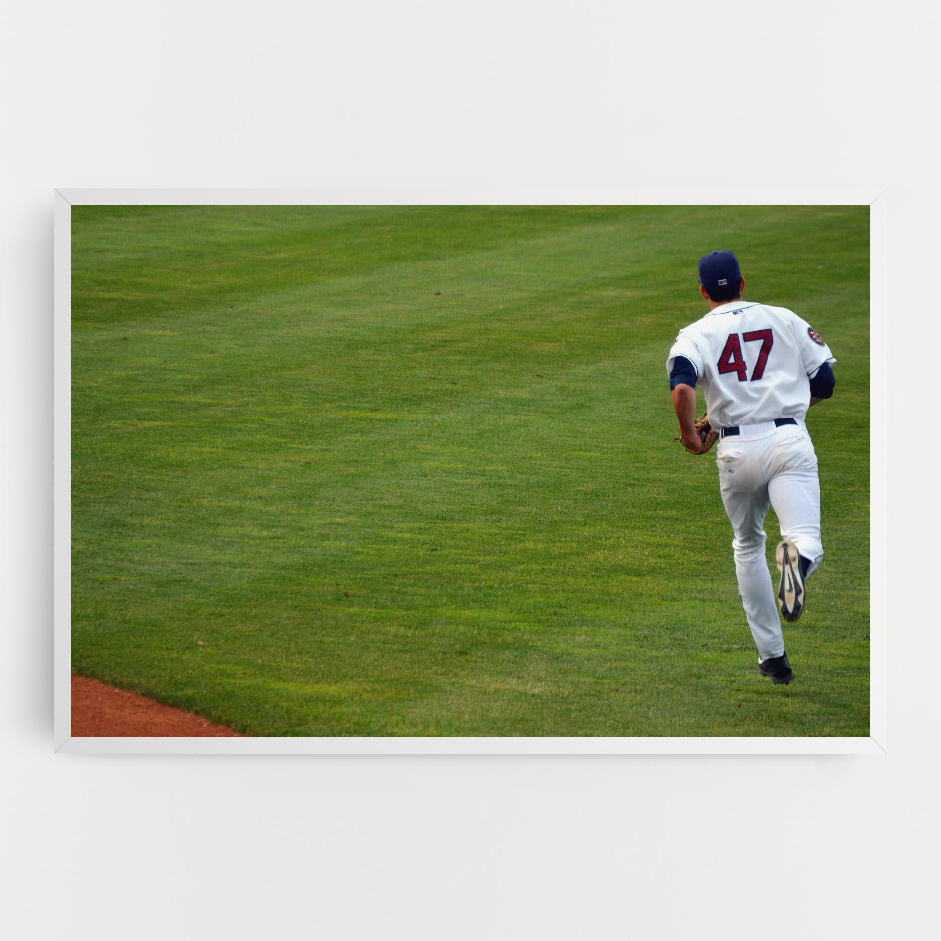 Картина на платно Baseball Player mockup 0