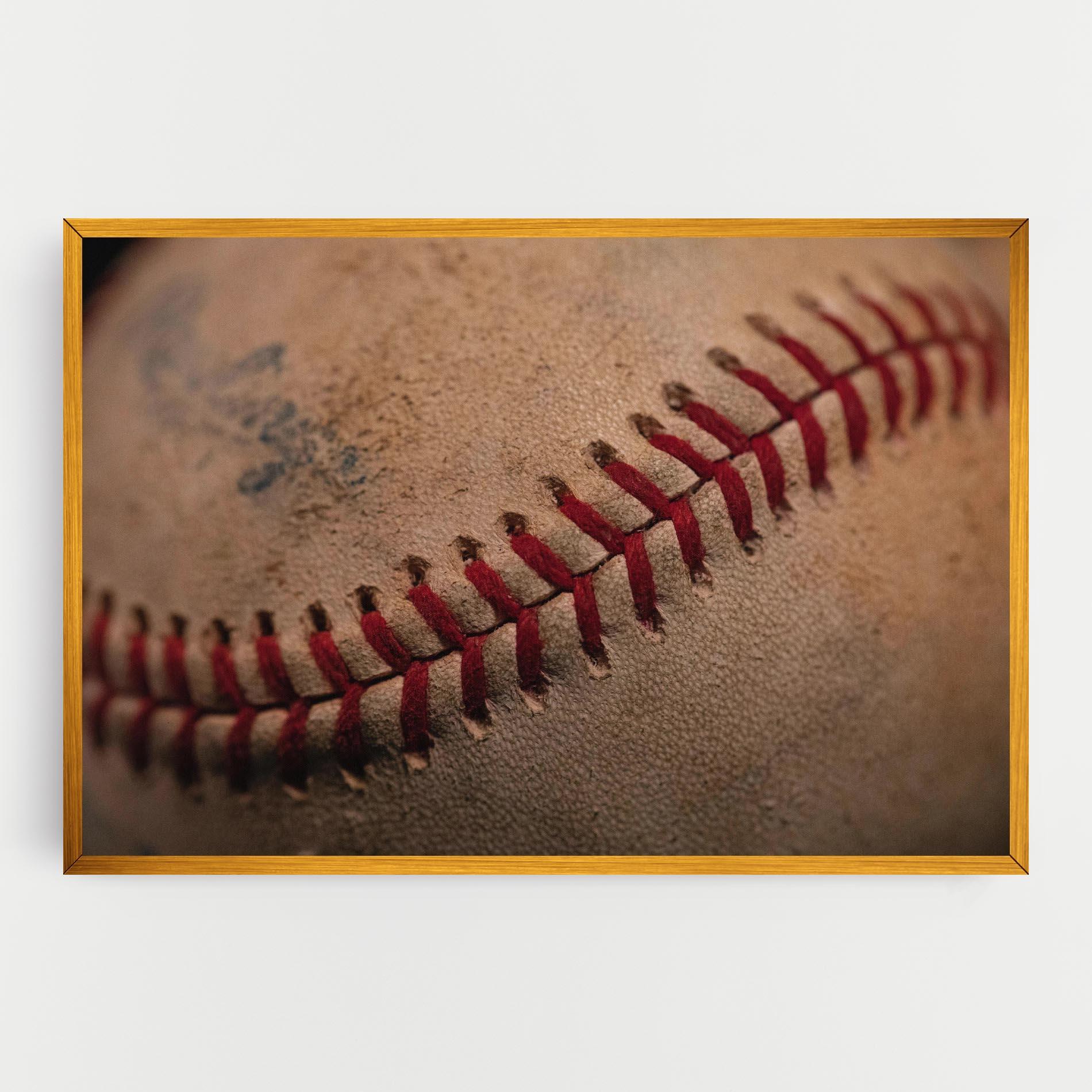 Картина на платно Baseball Ball Close Up mockup 0