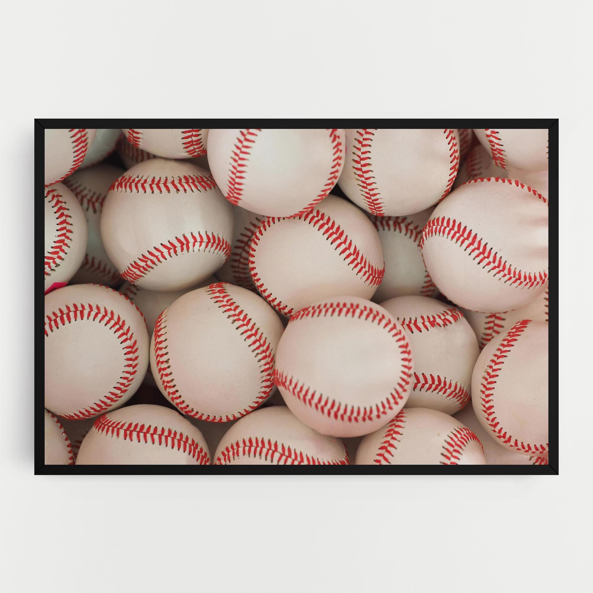 Картина на платно Baseball Balls Stack mockup 0