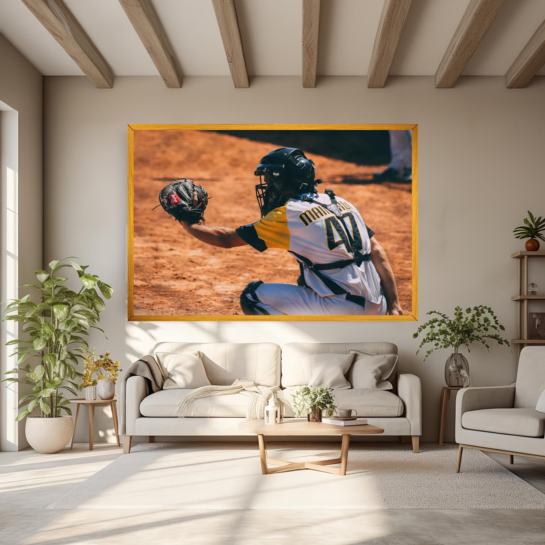 Картина на платно Number 47 Baseball mockup 6