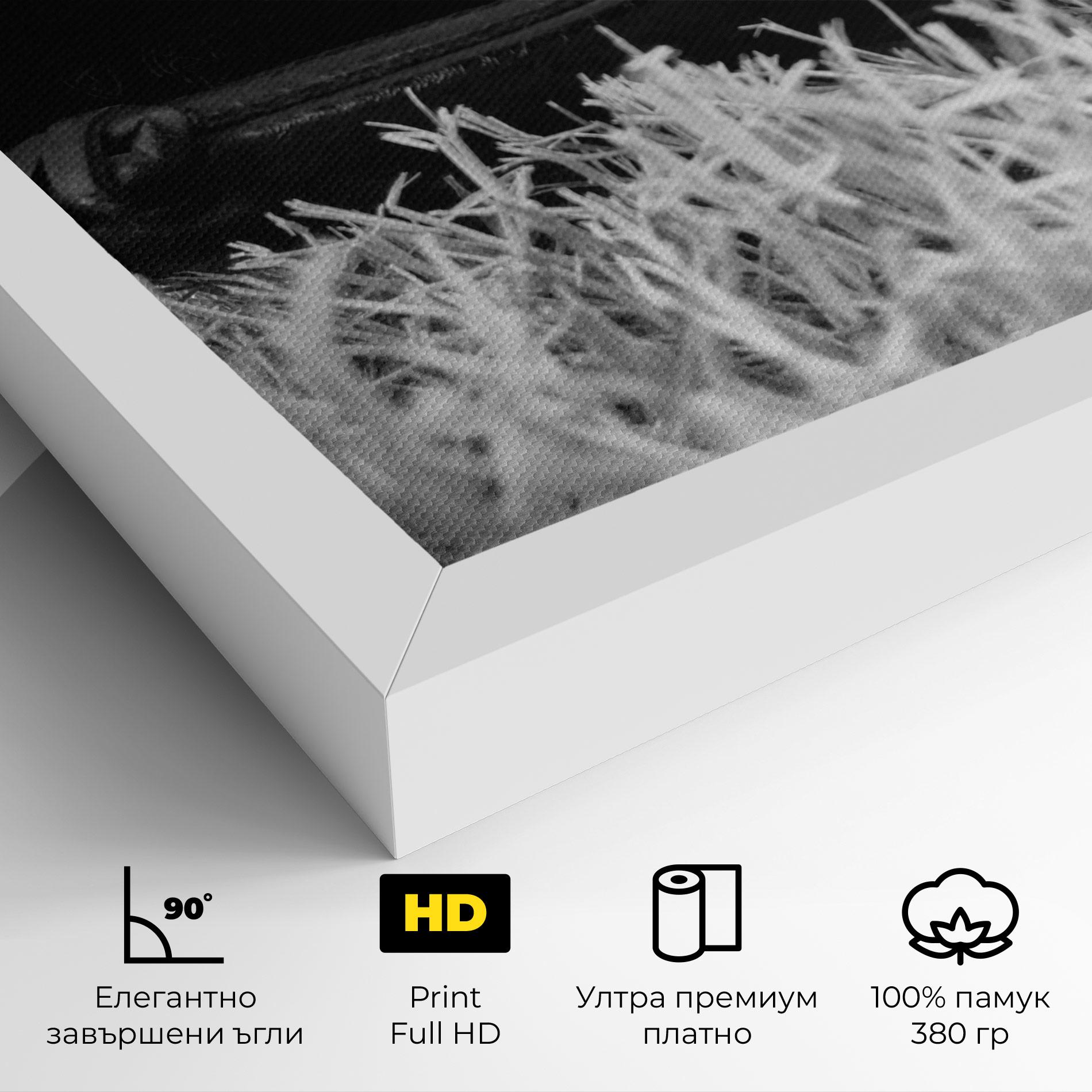 Картина на платно Black Baseball Glove mockup 4