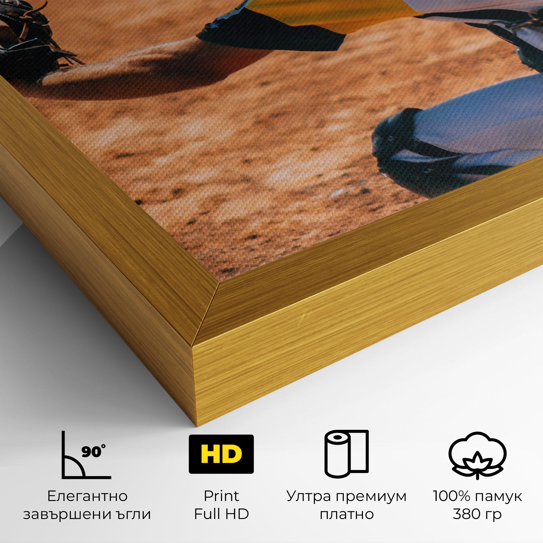 Картина на платно Number 47 Baseball mockup 4