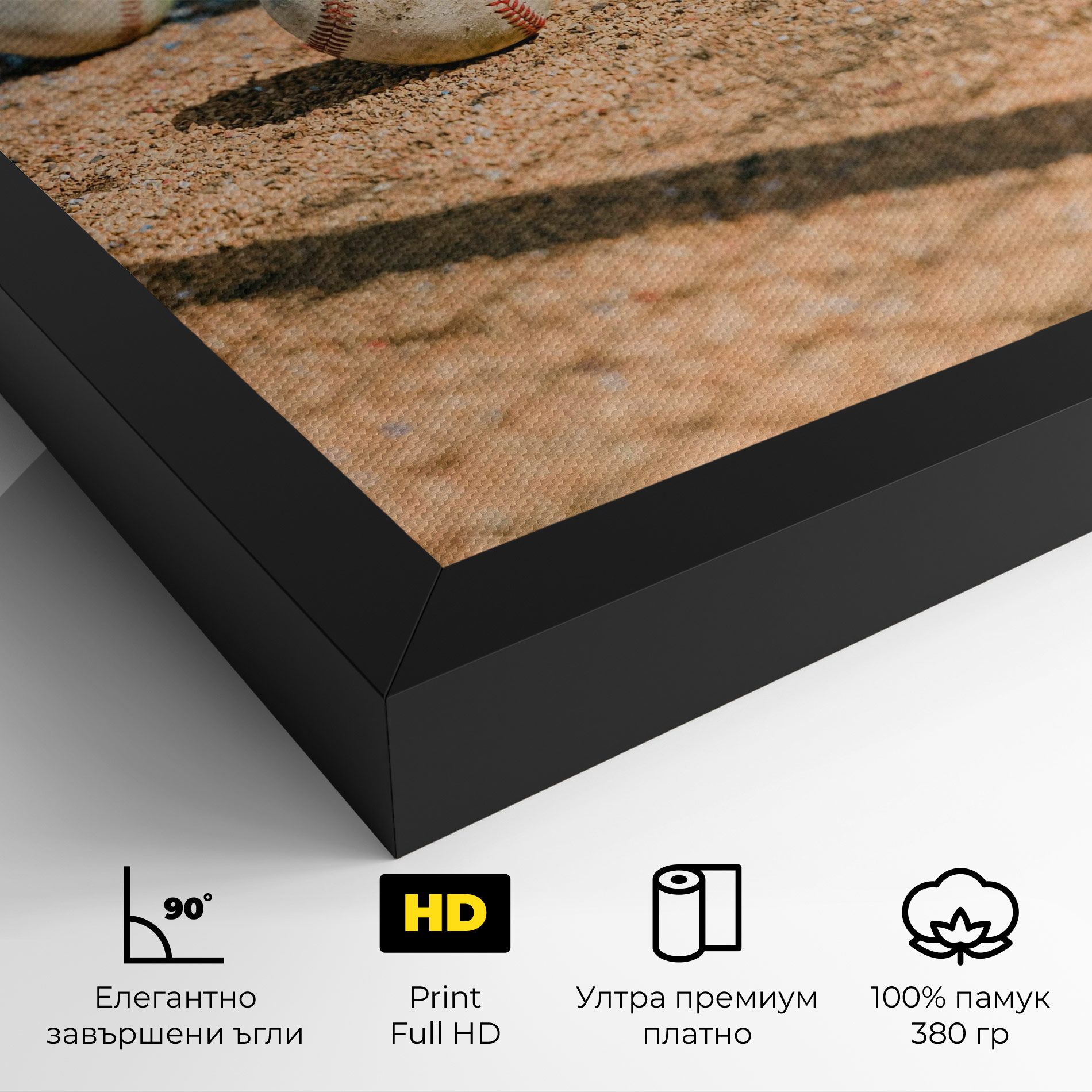 Baseball Balls mockup 4