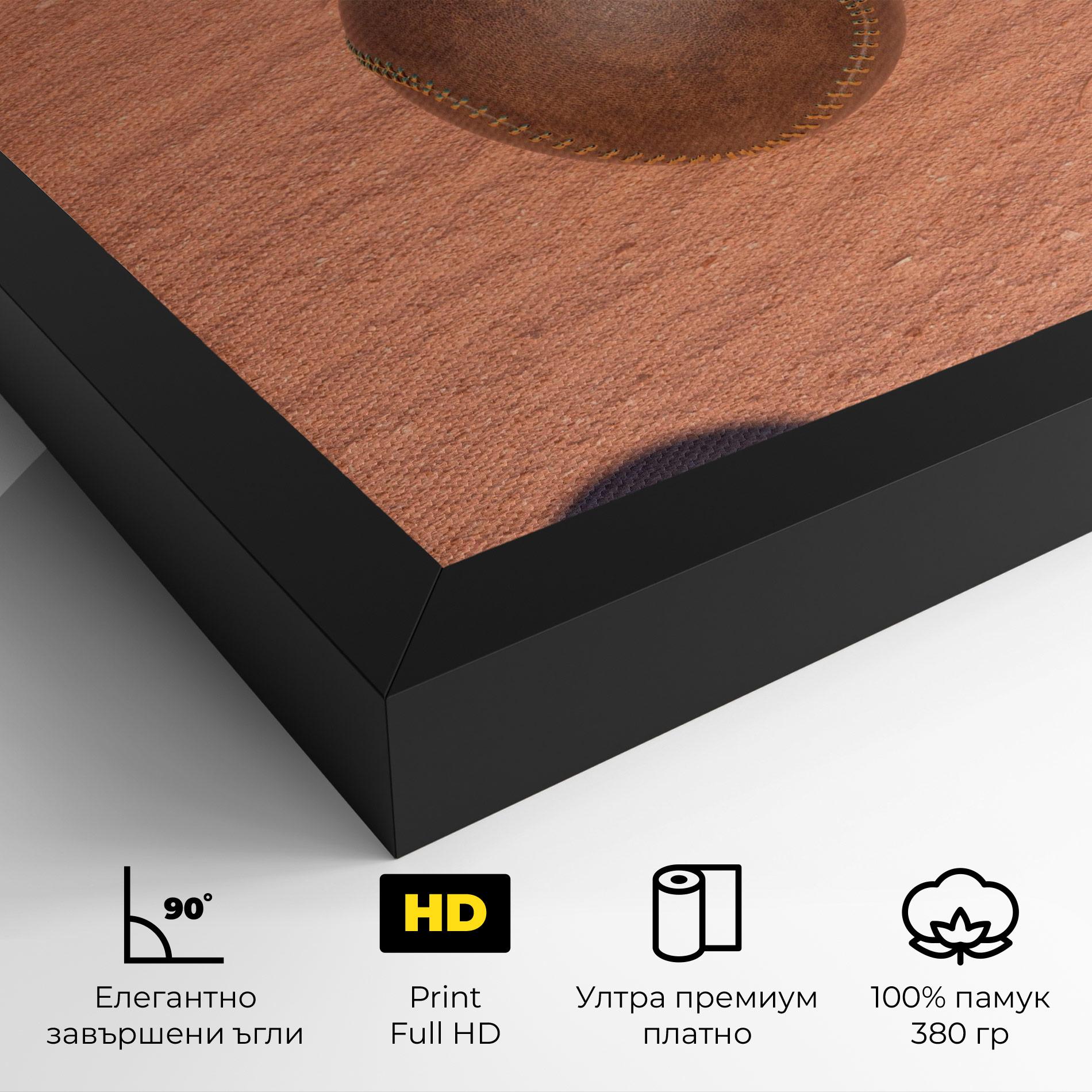 Картина на платно Baseball Set On Send mockup 4