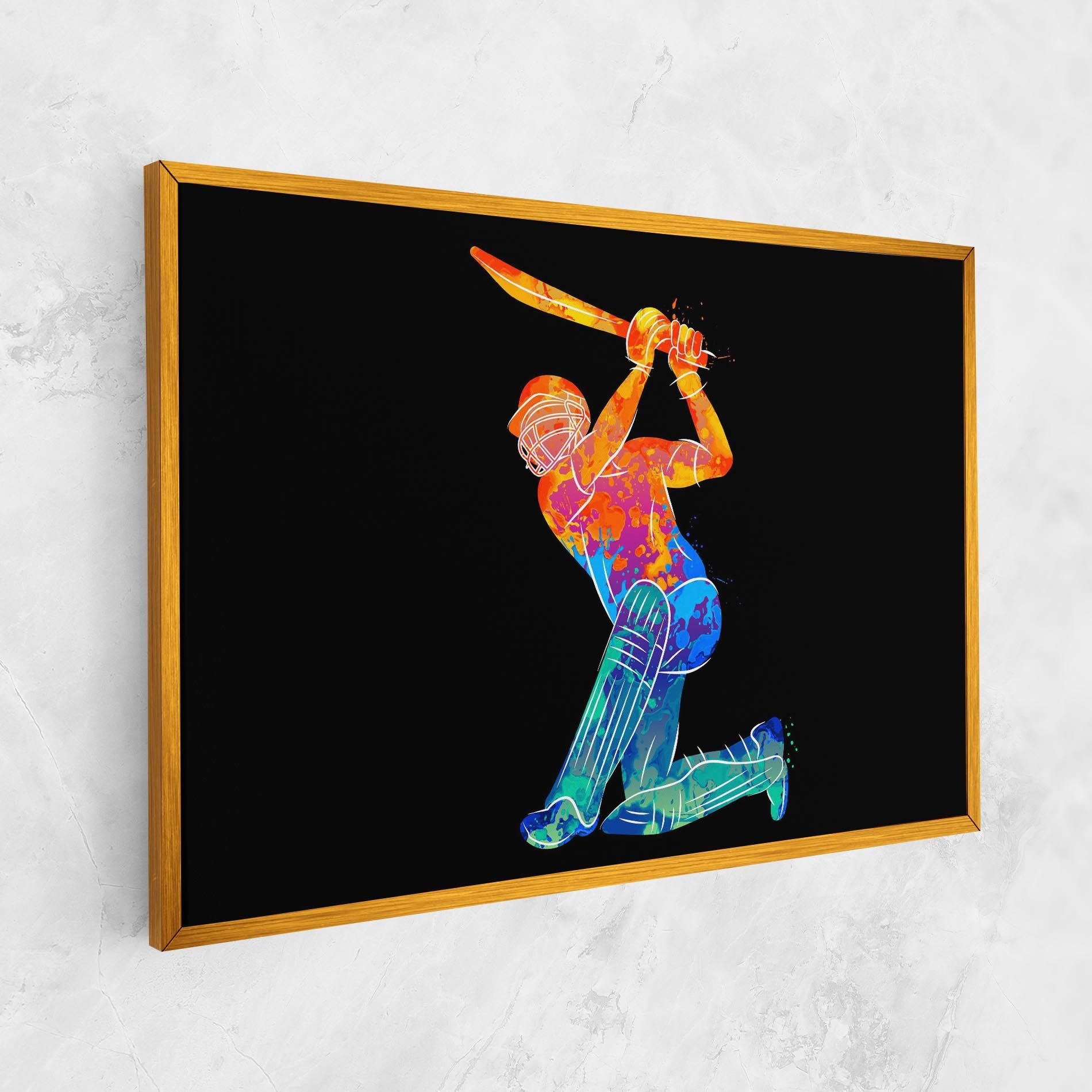 Baseball Color Art mockup 1