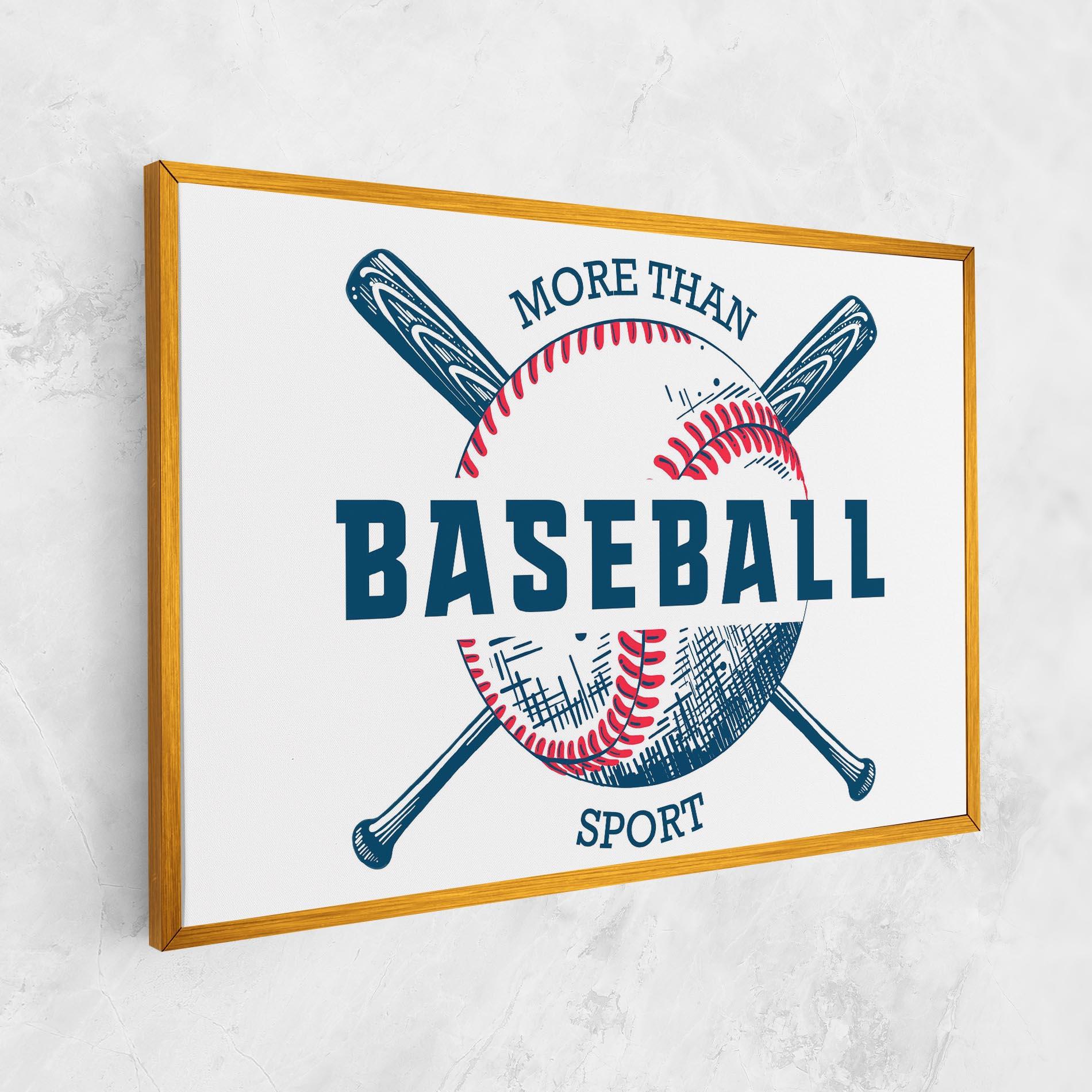 Картина на платно Baseball Sport mockup 1