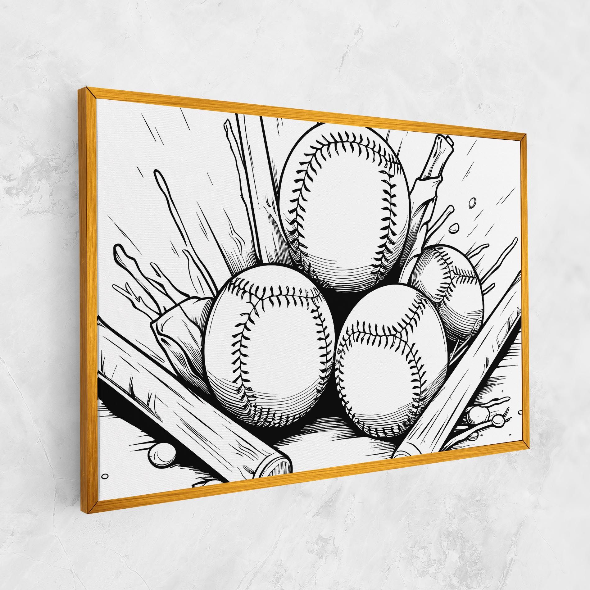 Big Baseball Ball mockup 1