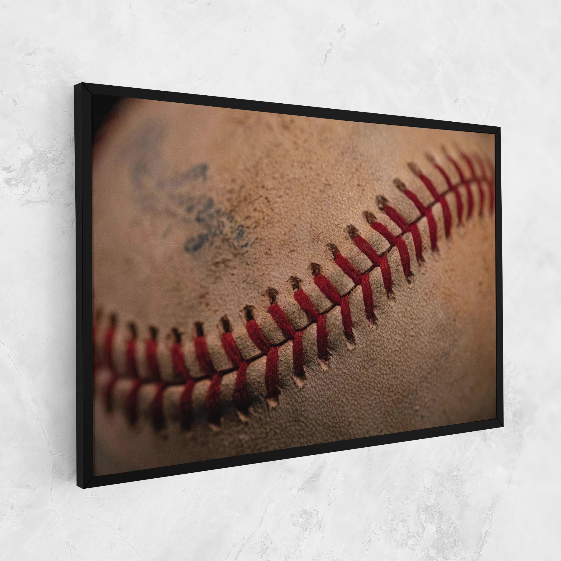 Картина на платно Baseball Ball Close Up mockup 1