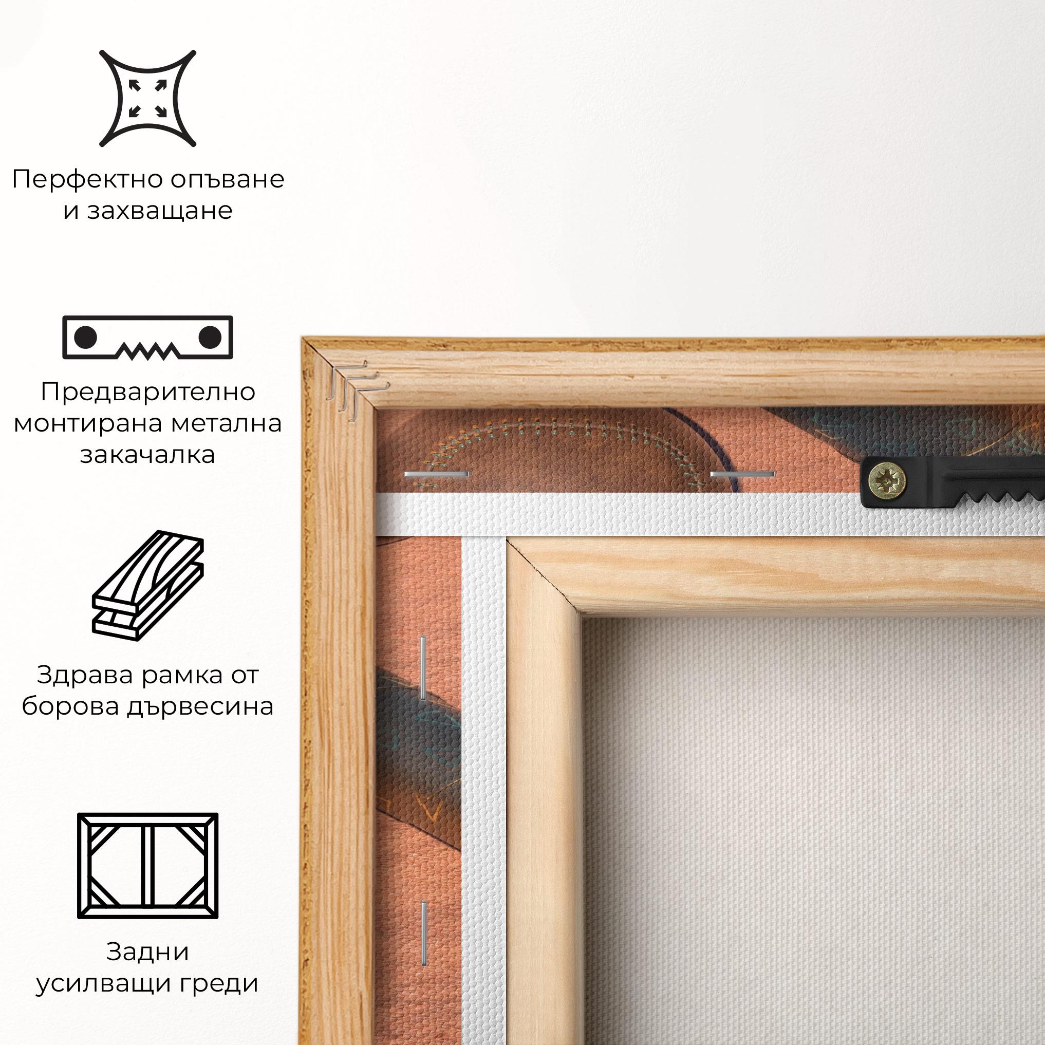 Картина на платно Baseball Set On Send mockup 5