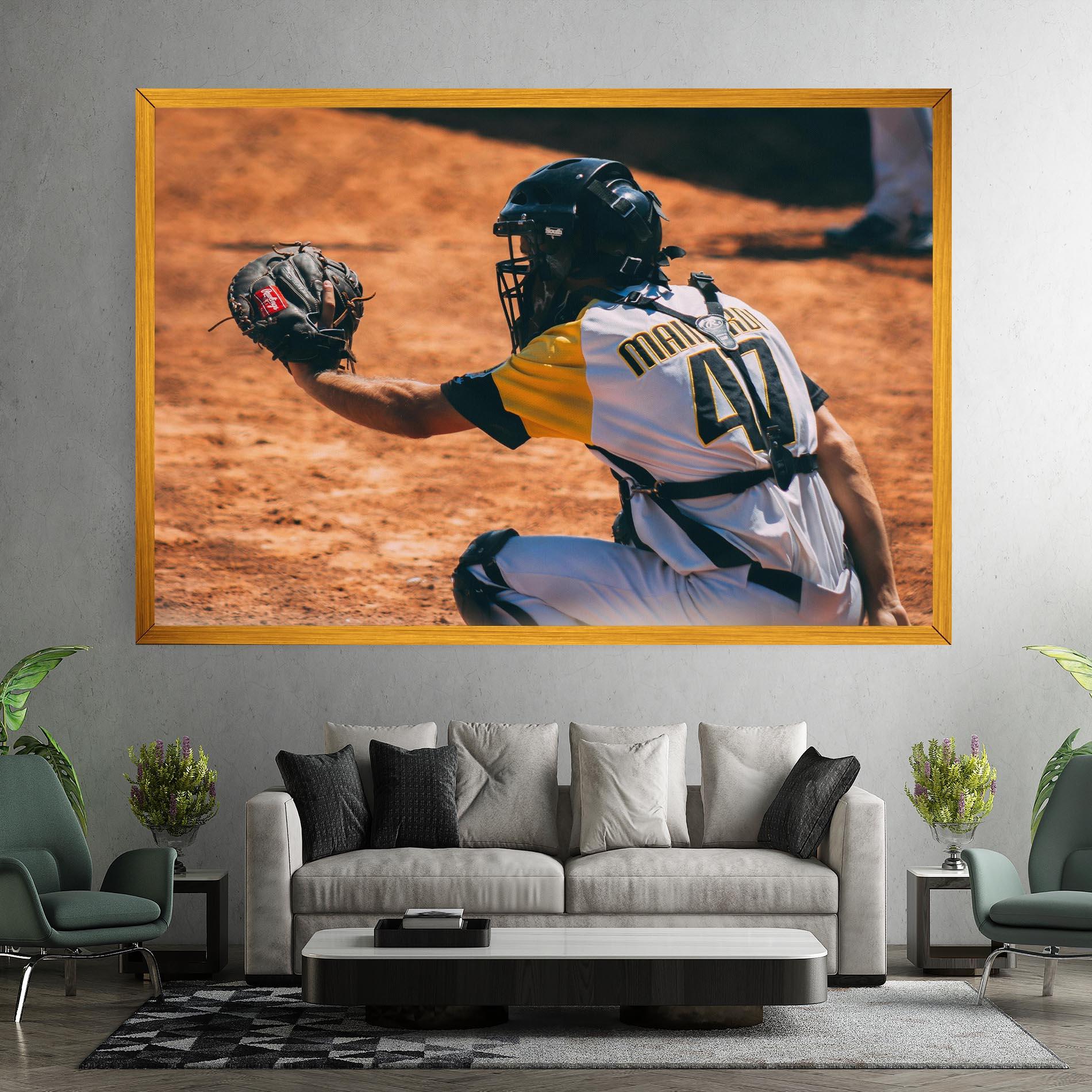 Картина на платно Number 47 Baseball mockup 7