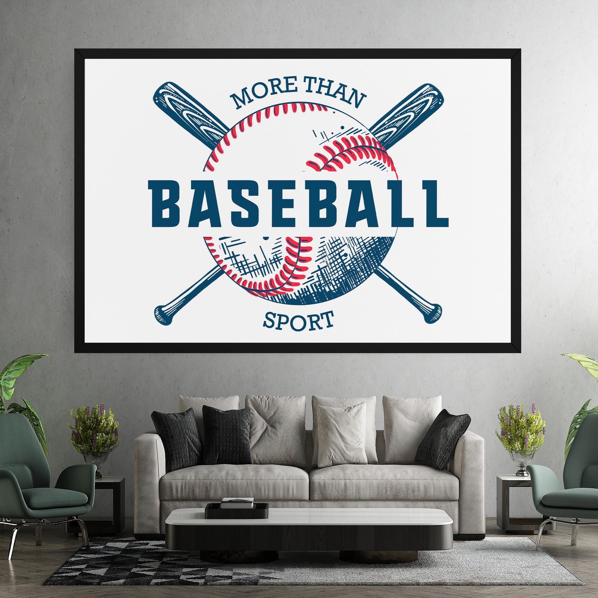 Картина на платно Baseball Sport mockup 7