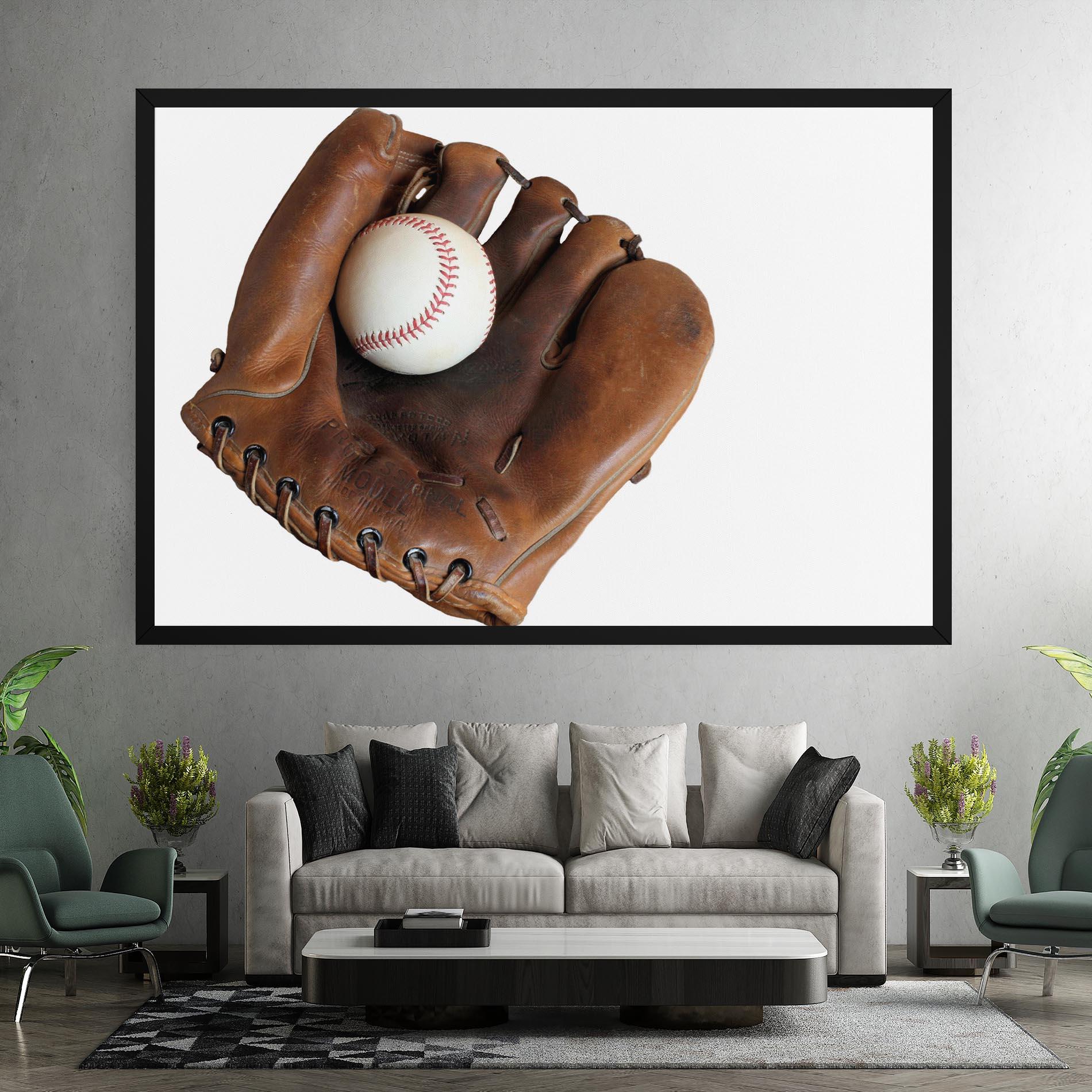 Картина на платно Holding Baseball Ball mockup 7