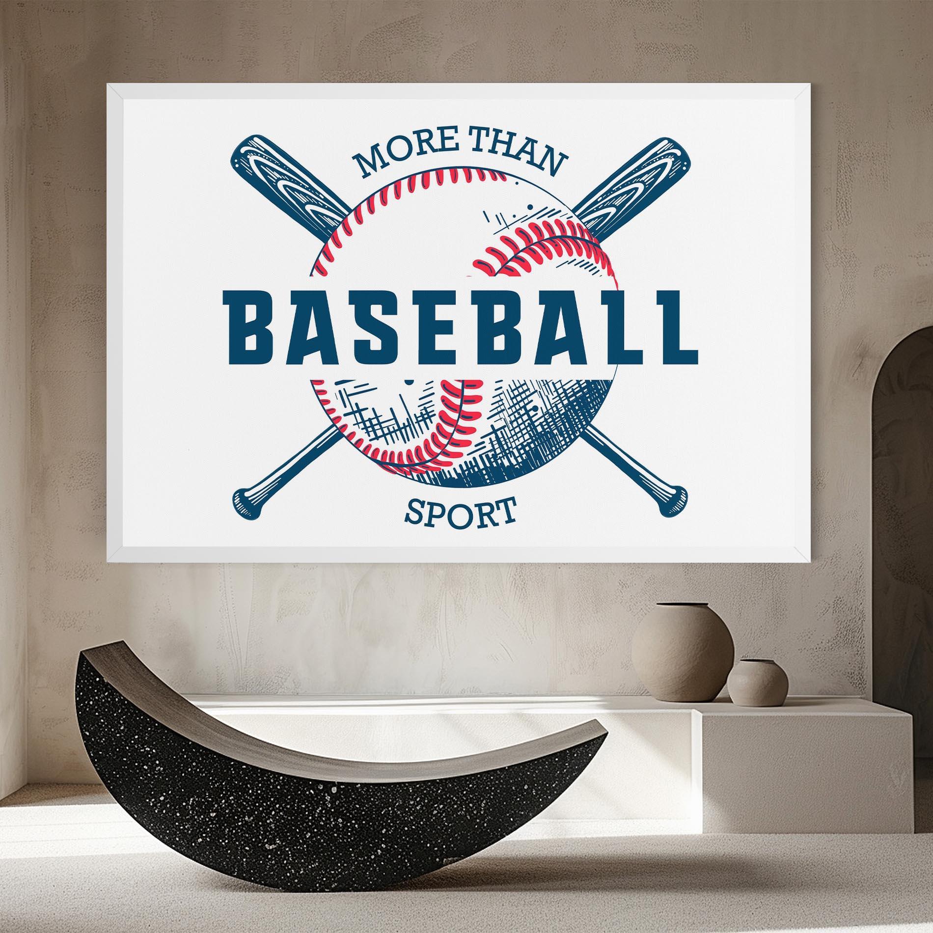 Картина на платно Baseball Sport mockup 8