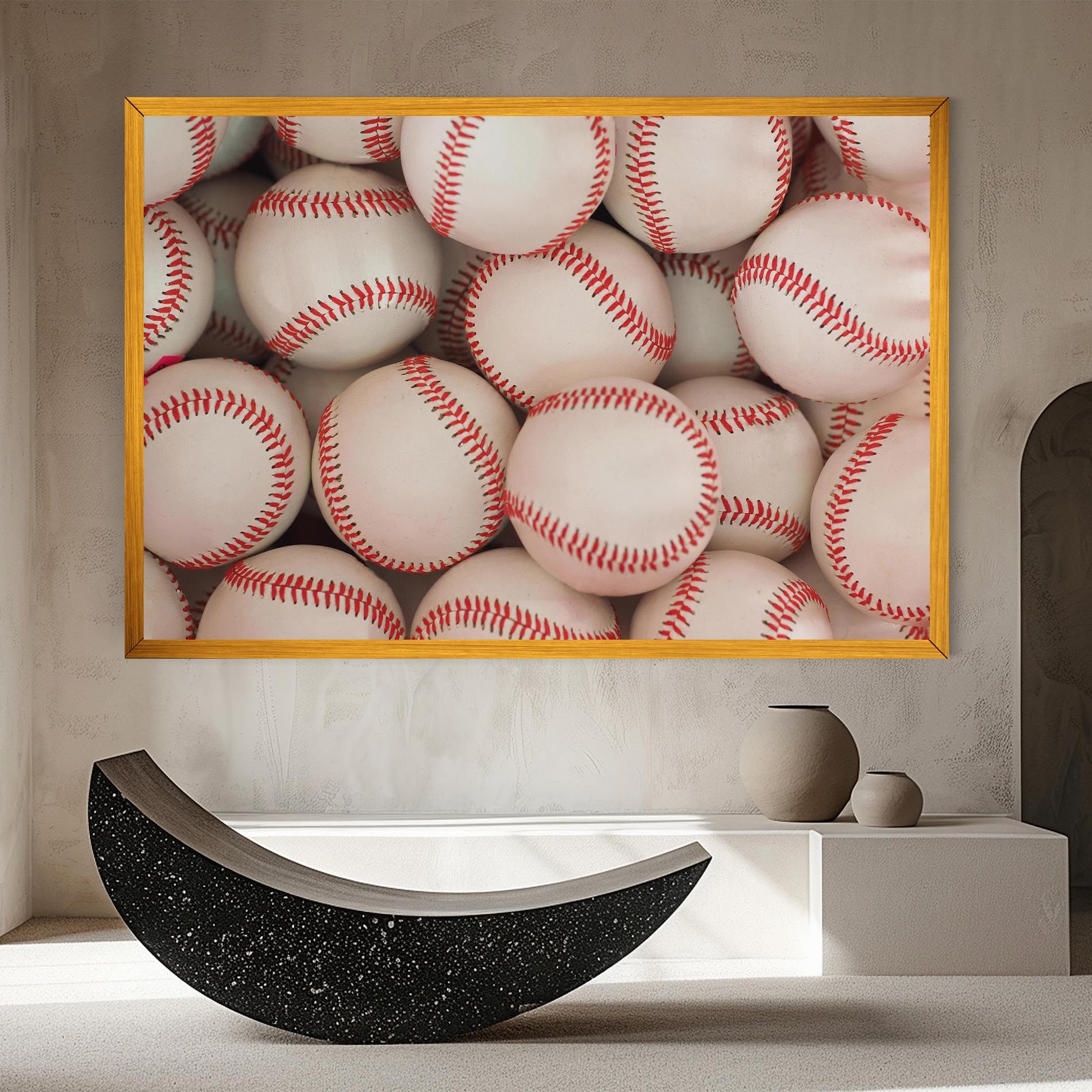 Baseball Balls Stack mockup 8
