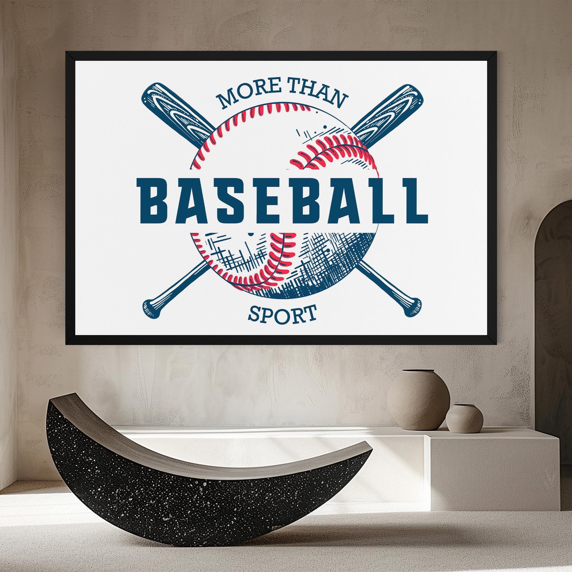 Картина на платно Baseball Sport mockup 8