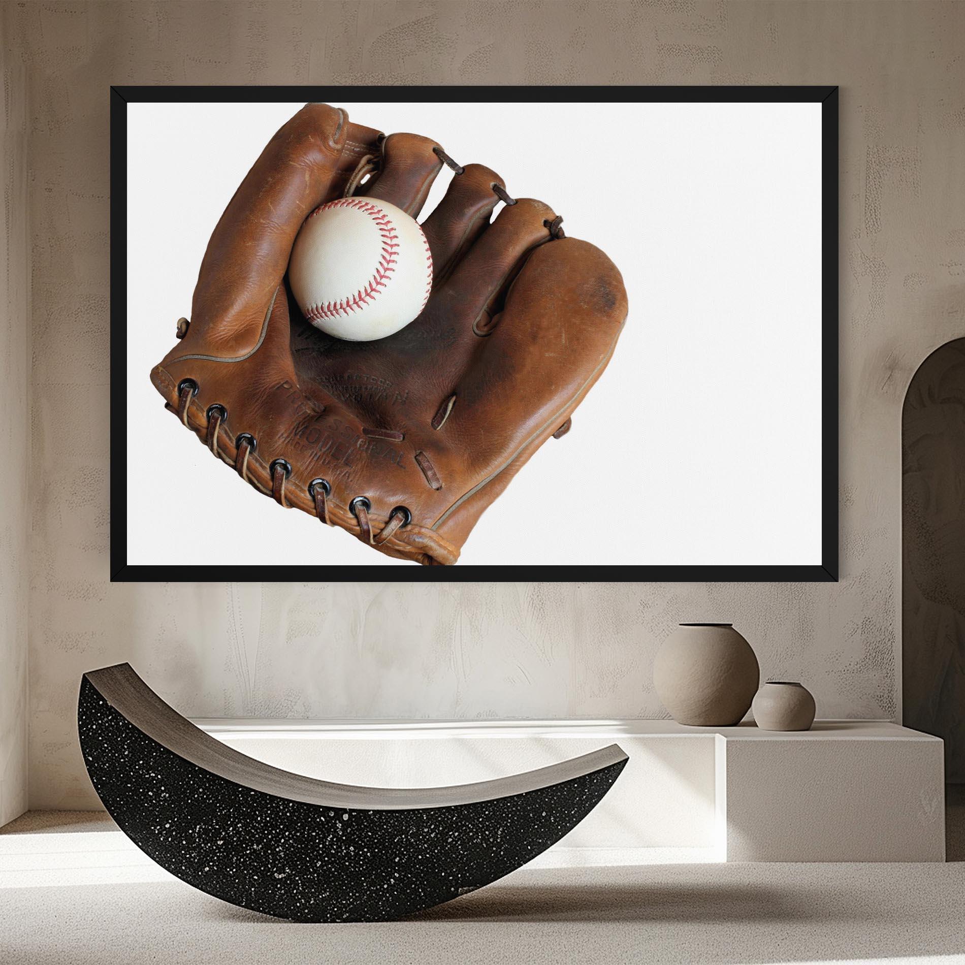 Картина на платно Holding Baseball Ball mockup 8