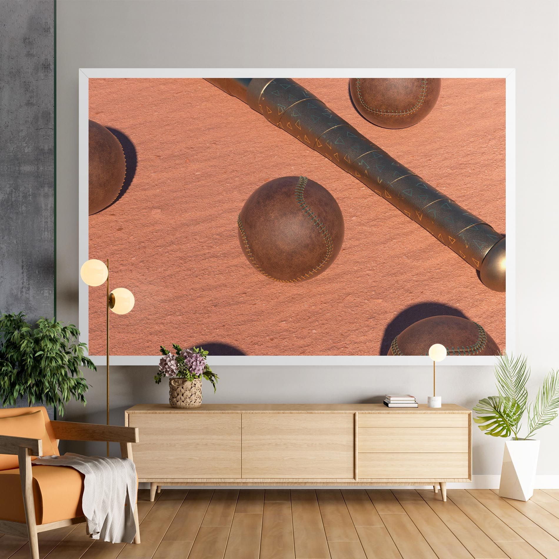 Baseball Set On Send mockup 9