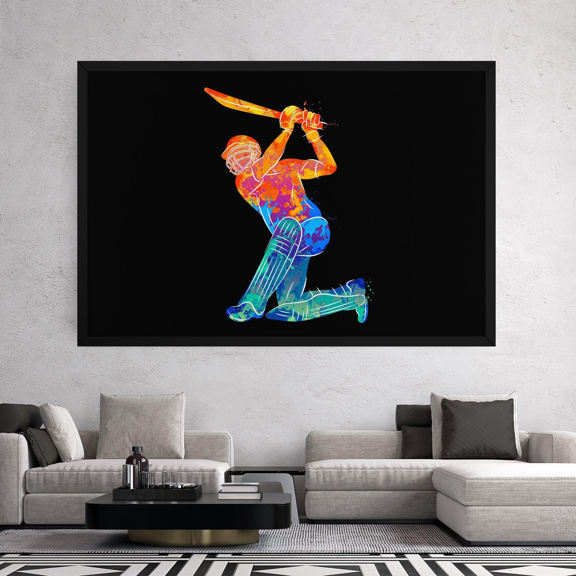 Baseball Color Art mockup 2