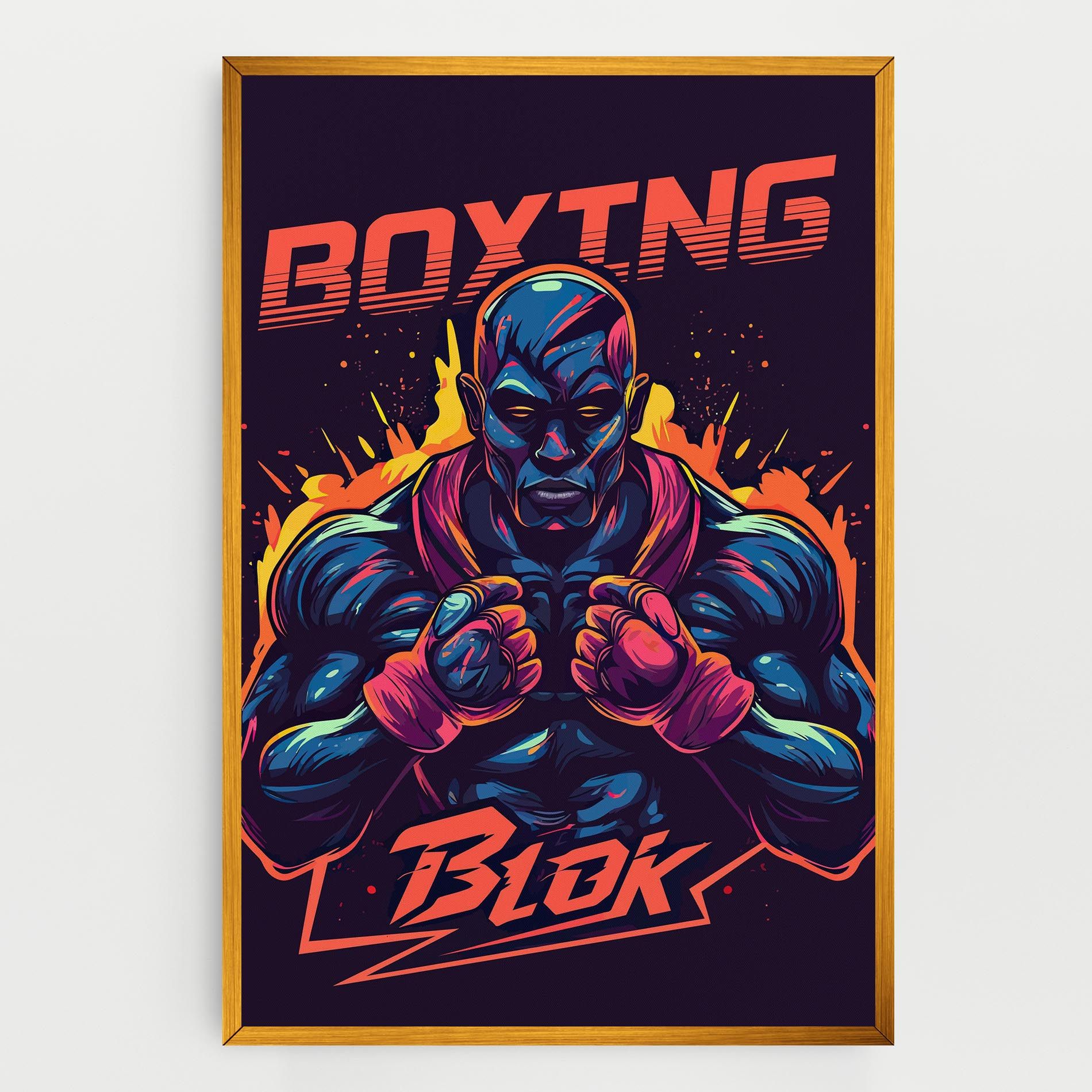 Boxing Blok mockup 0