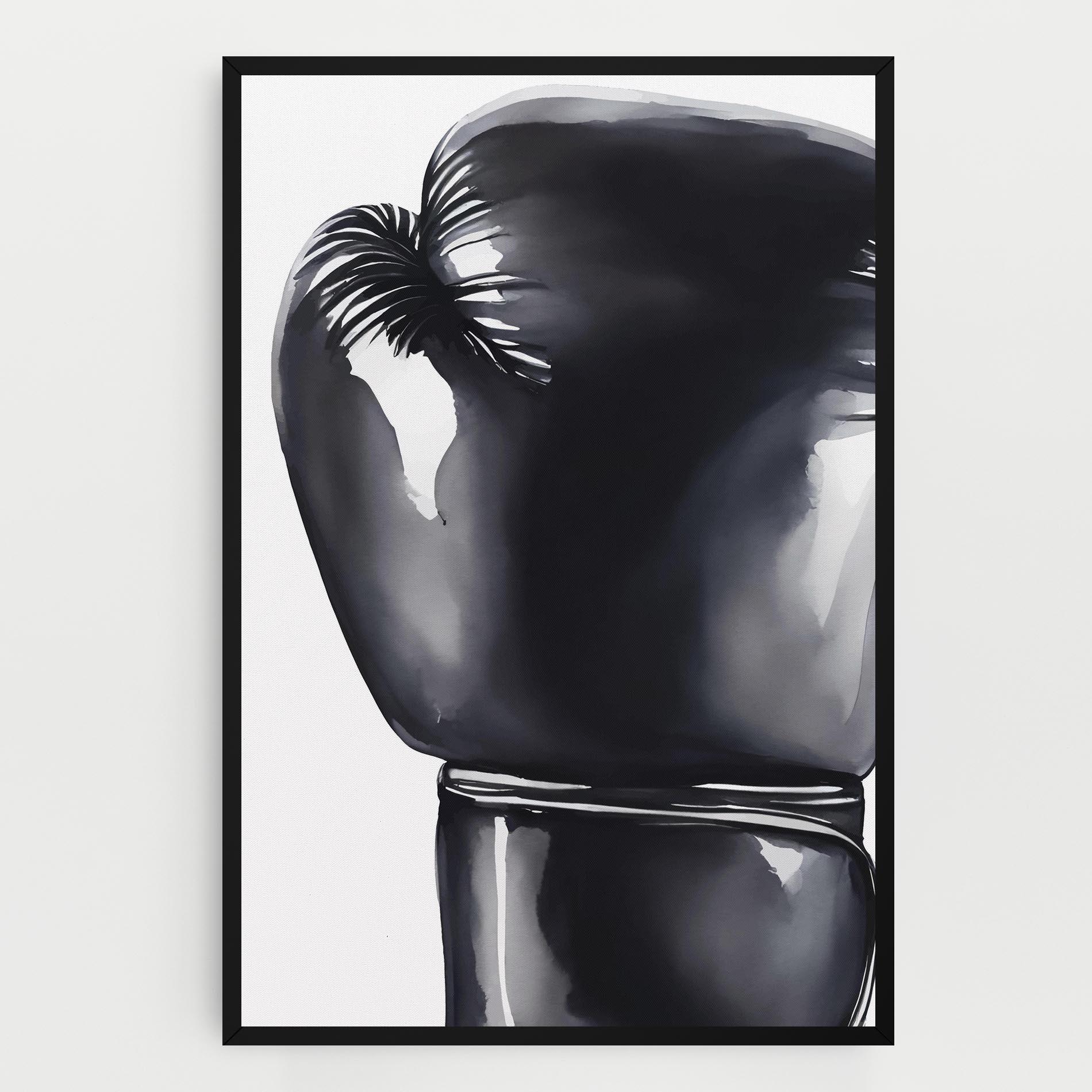 Картина на платно Black Box Glove mockup 0