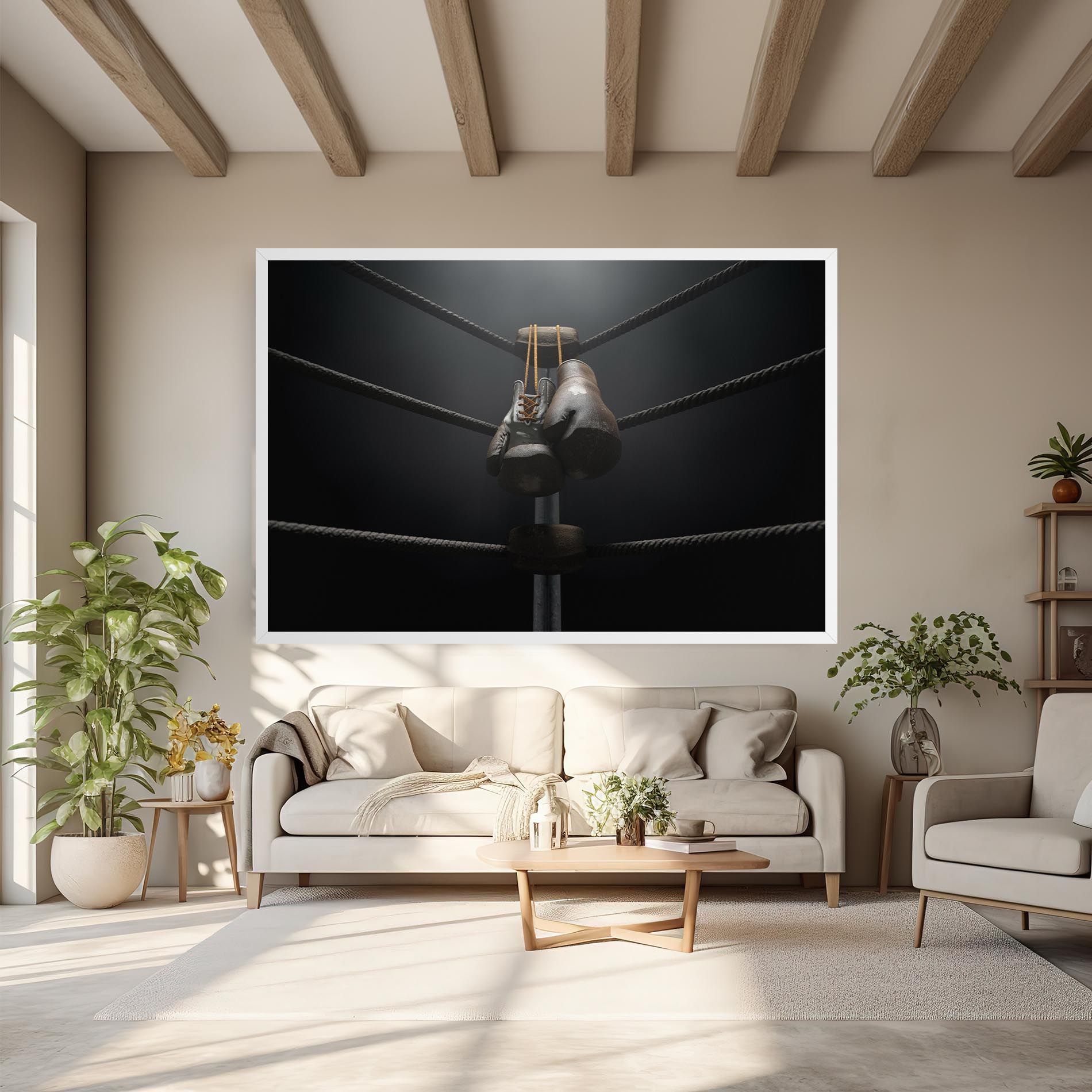 Black Boxing Glove mockup 6