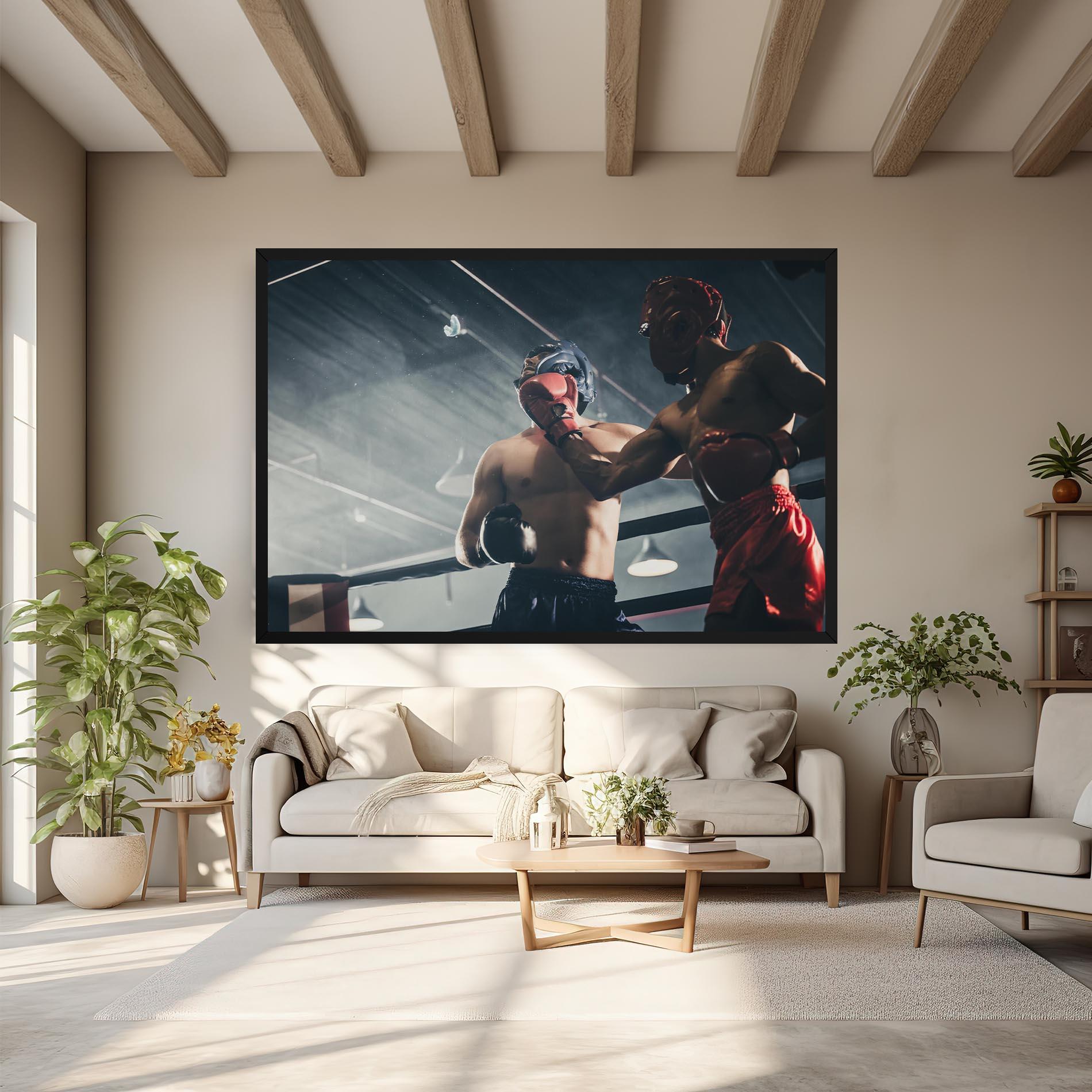 Картина на платно Knockout King mockup 6