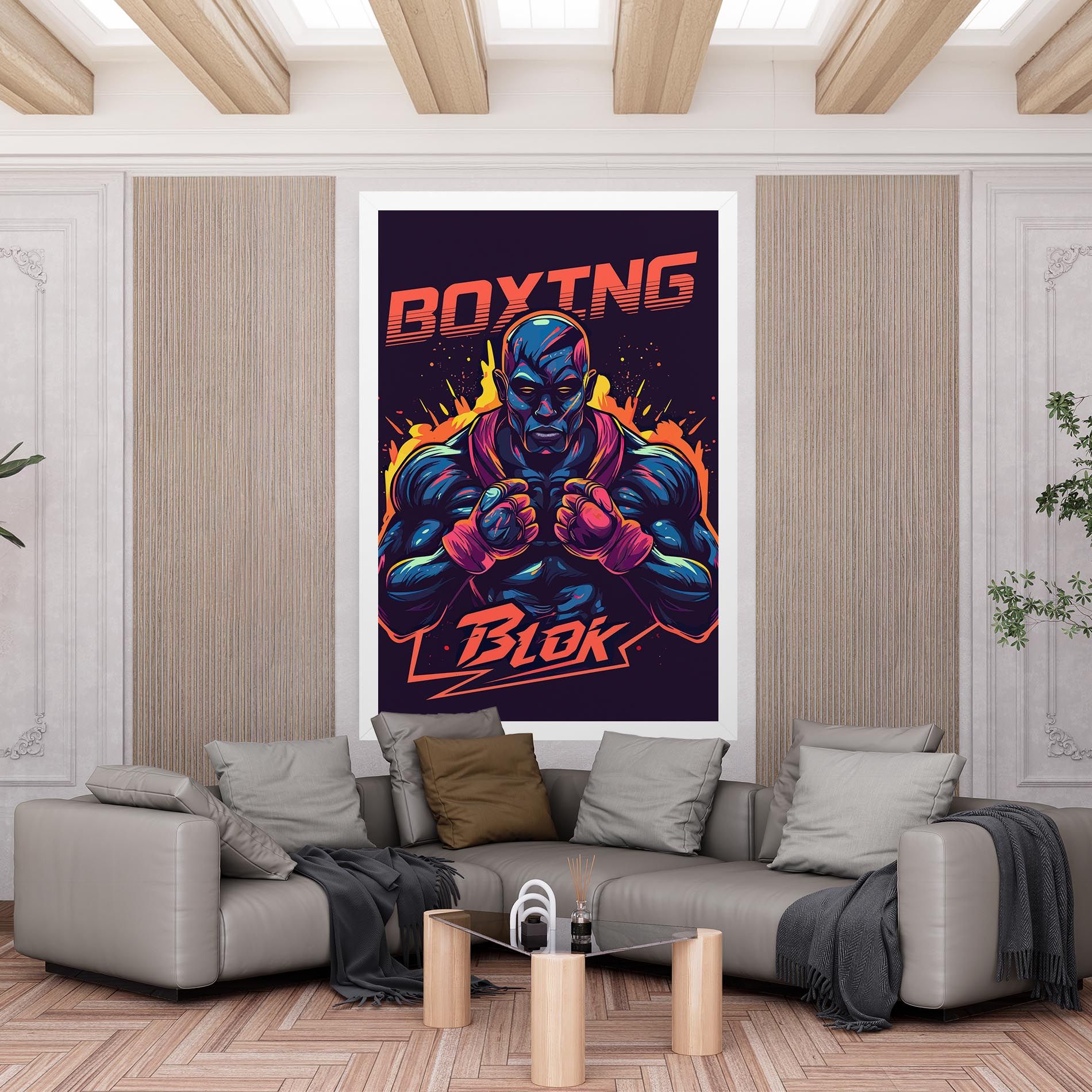 Boxing Blok mockup 6