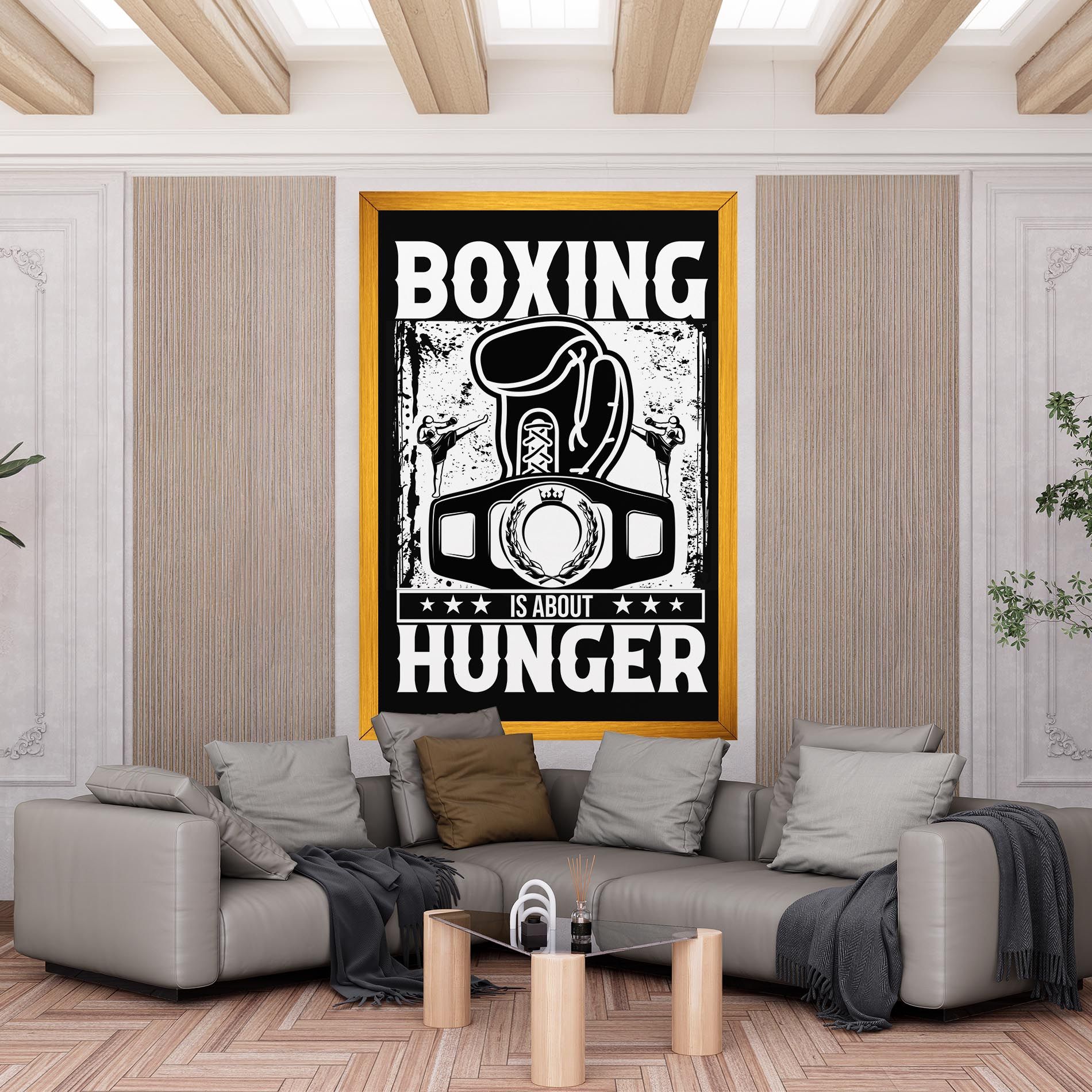 Boxing Hunger mockup 6