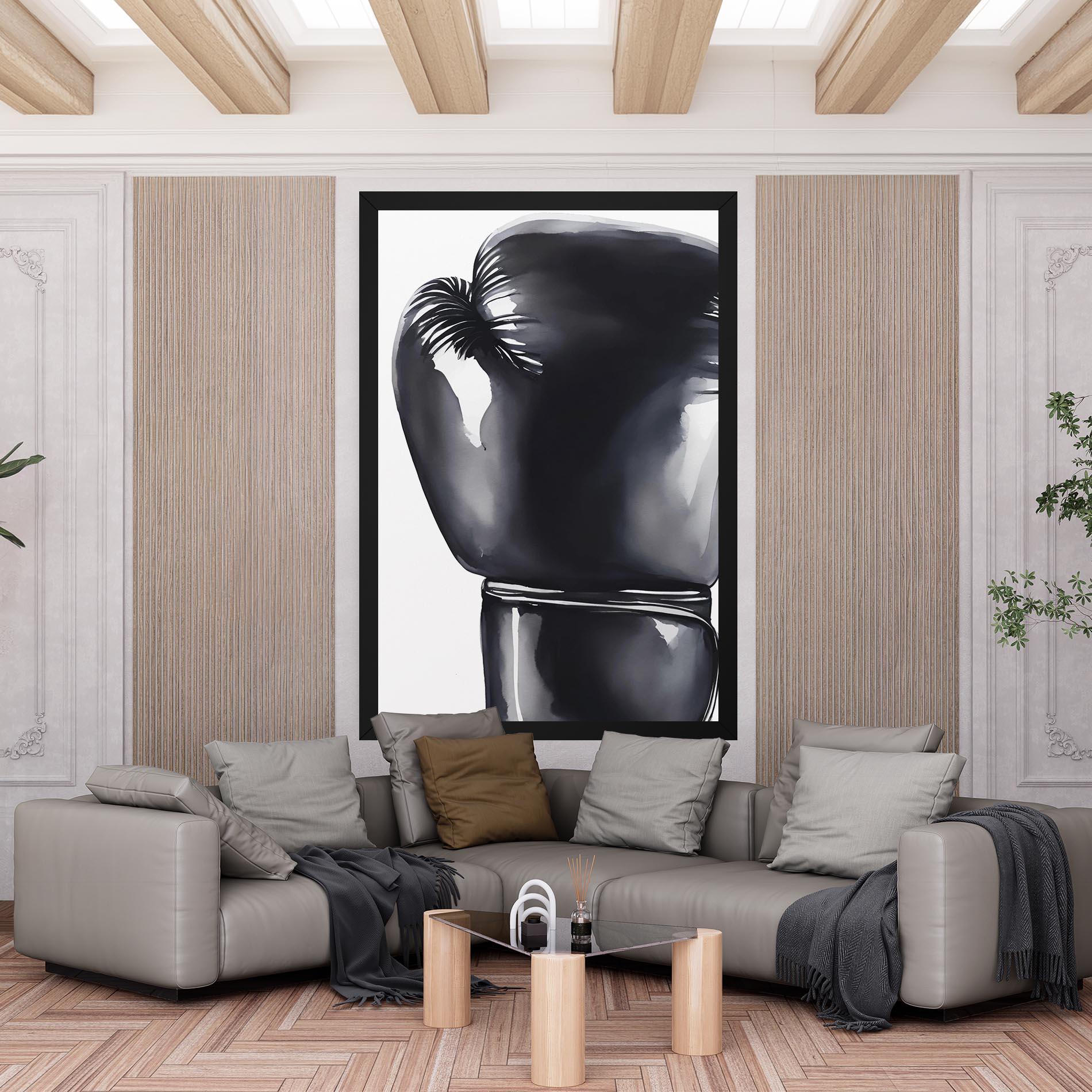 Картина на платно Black Box Glove mockup 6