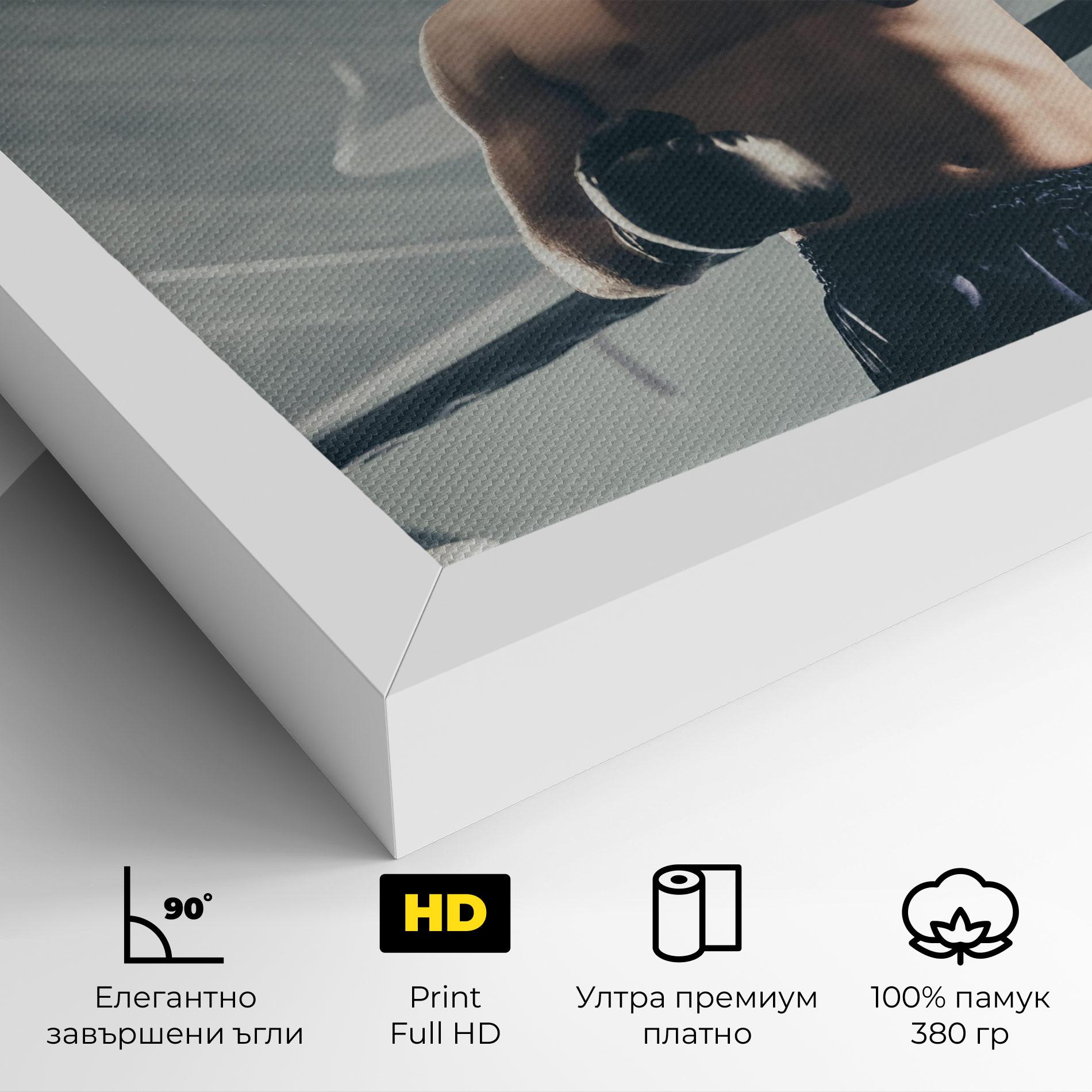 Картина на платно Knockout King mockup 4