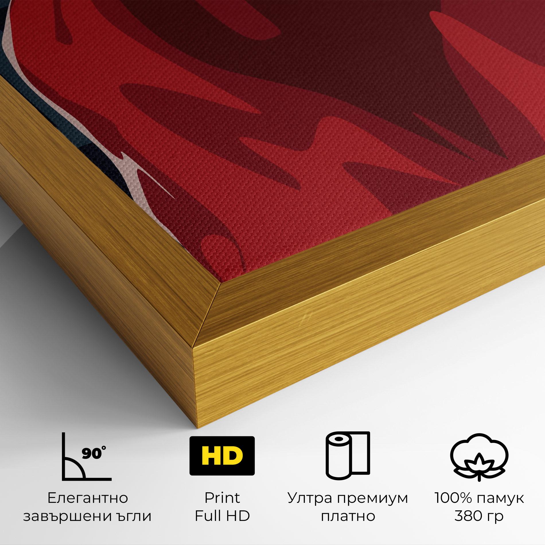 Картина на платно Fight Box mockup 4