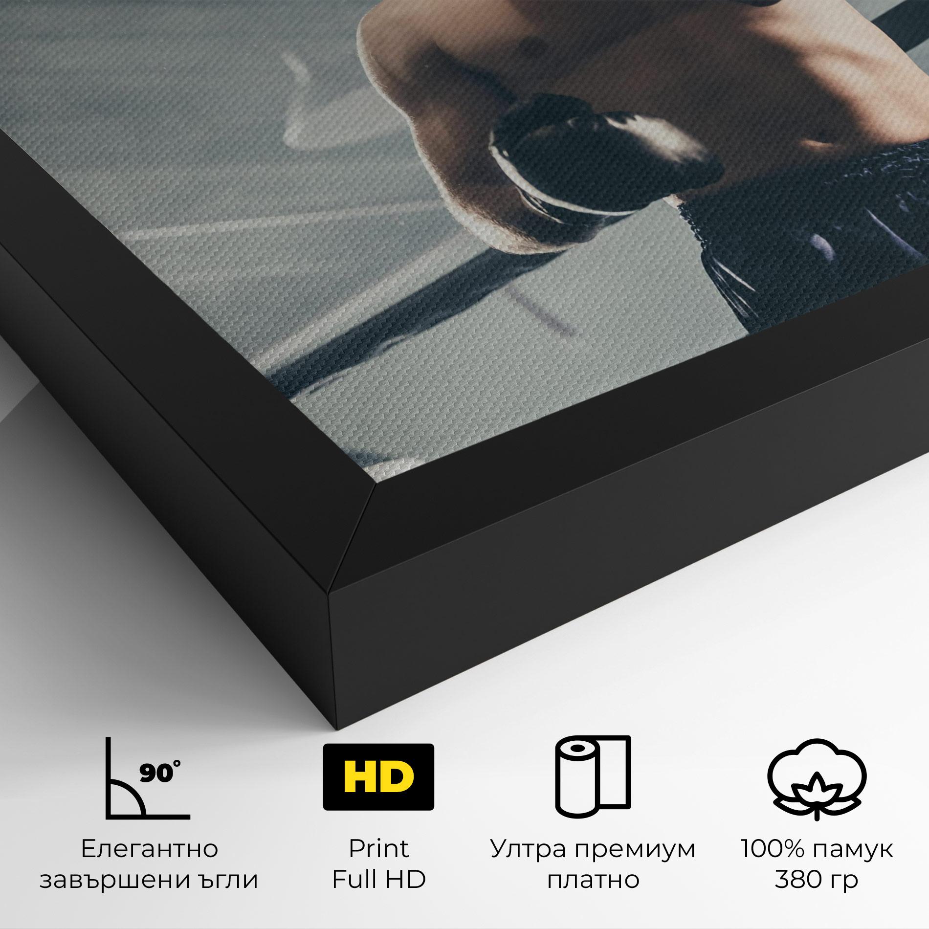 Картина на платно Knockout King mockup 4