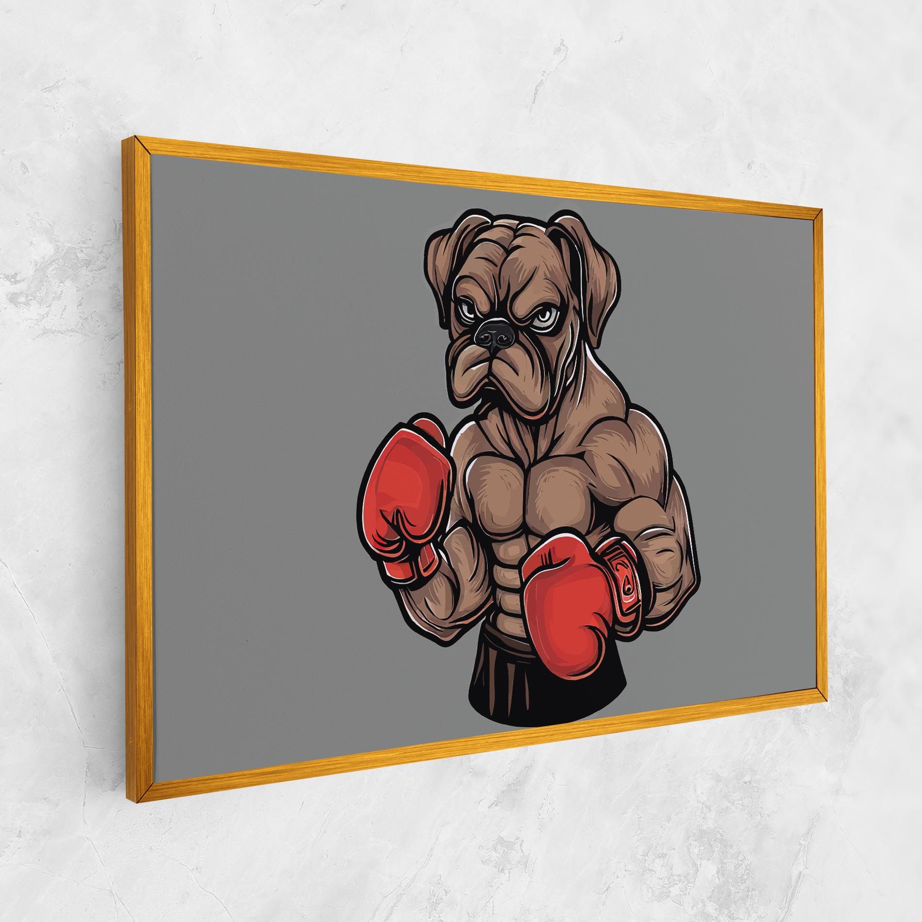 Boxer Dog mockup 1