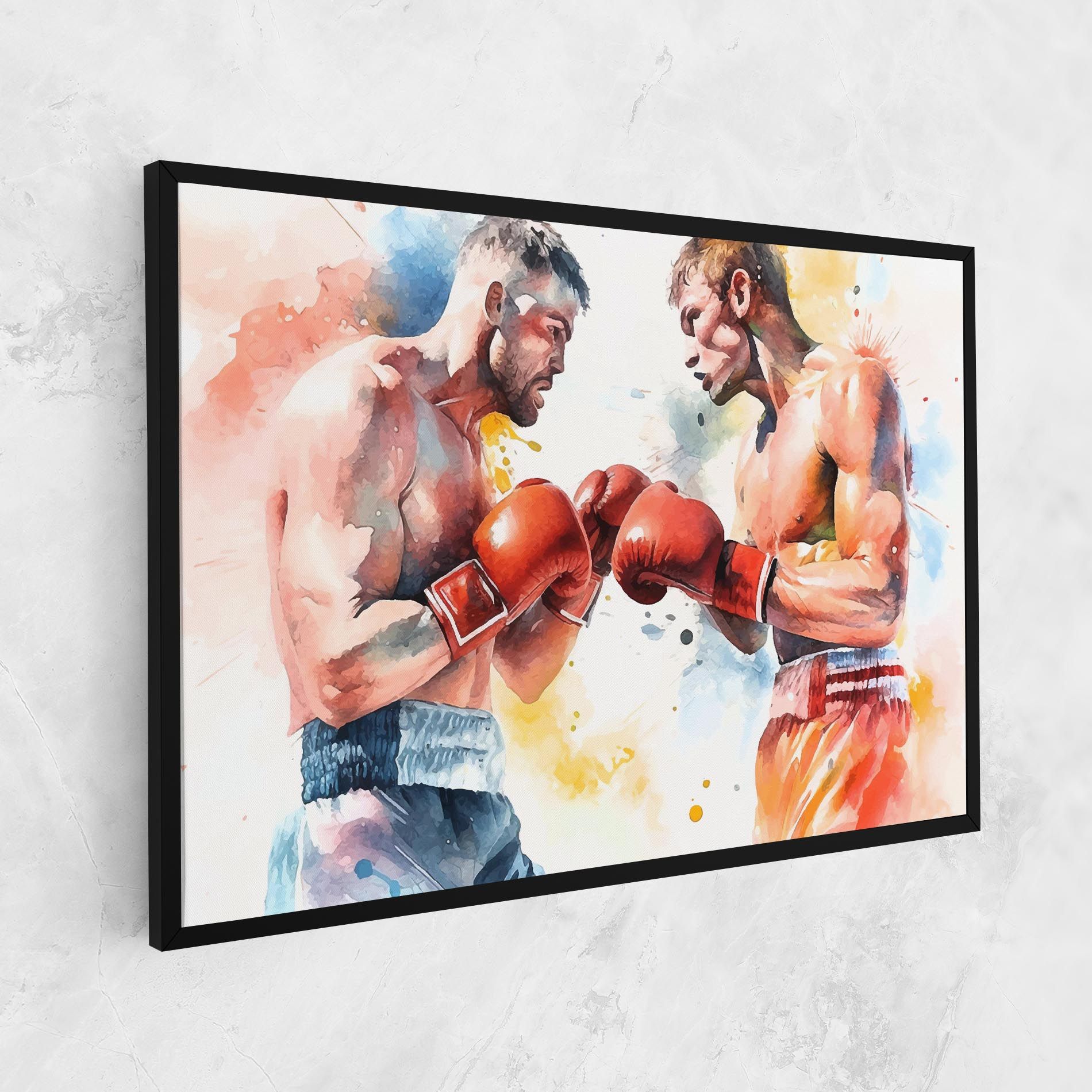 Boxing Match Art mockup 1
