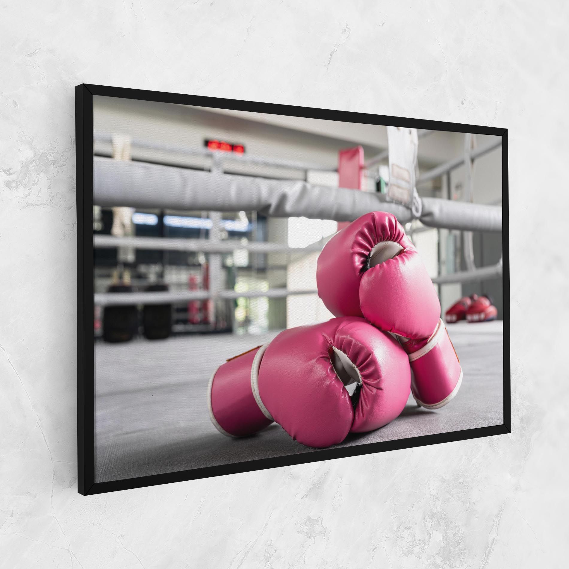 Pink Boxing Gloves mockup 1