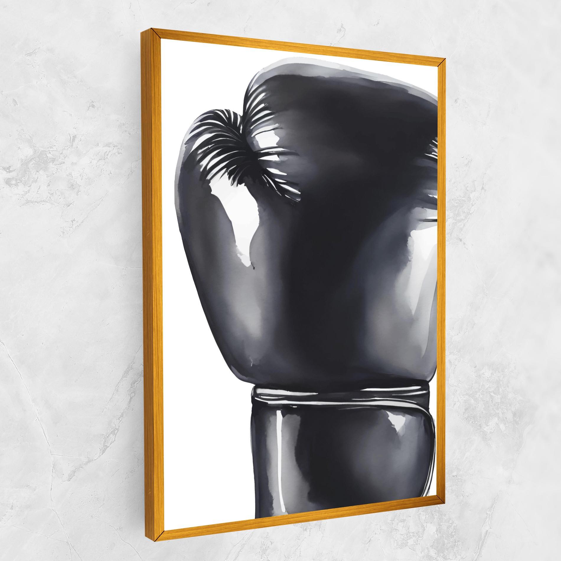 Картина на платно Black Box Glove mockup 1