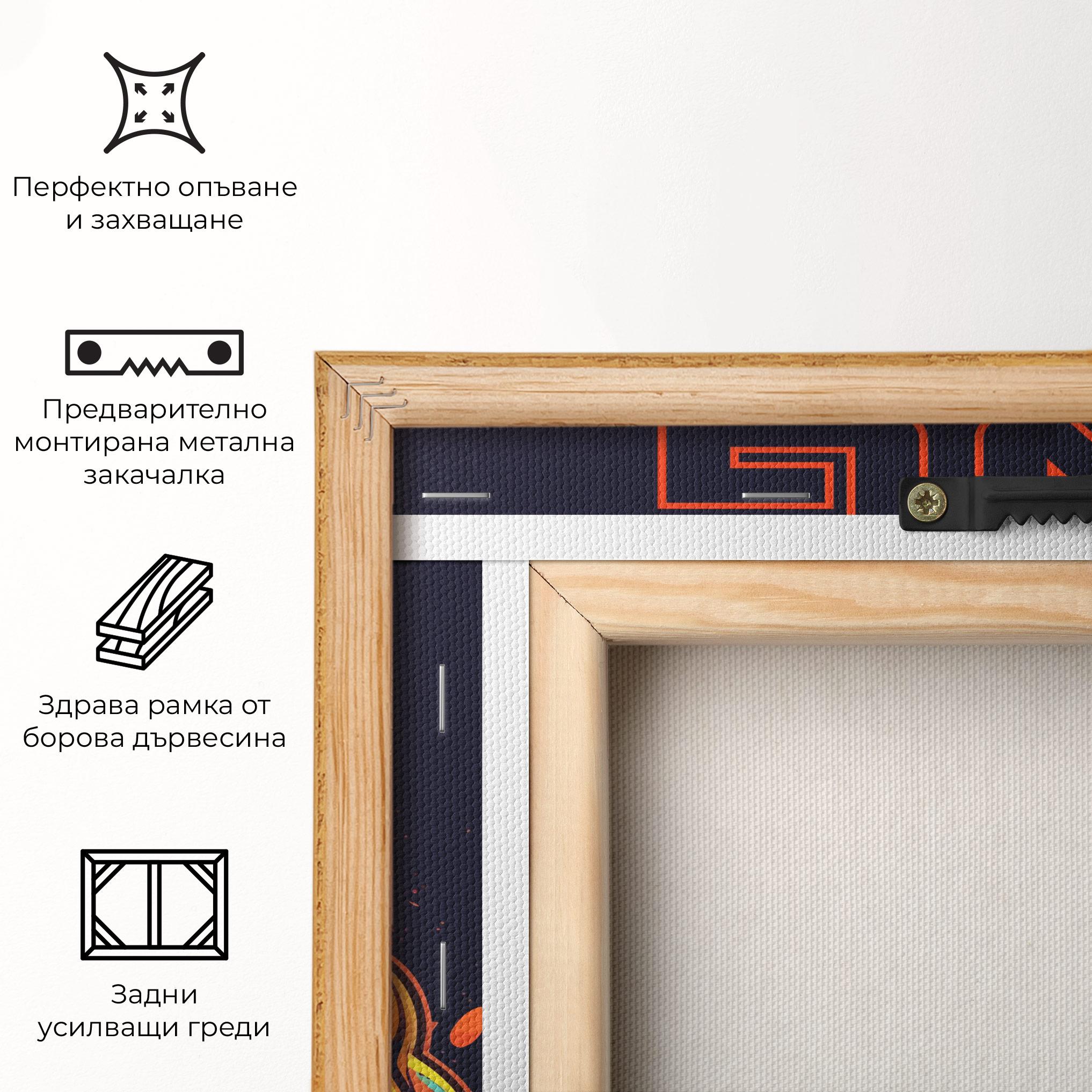 Картина на платно Box Ing mockup 5