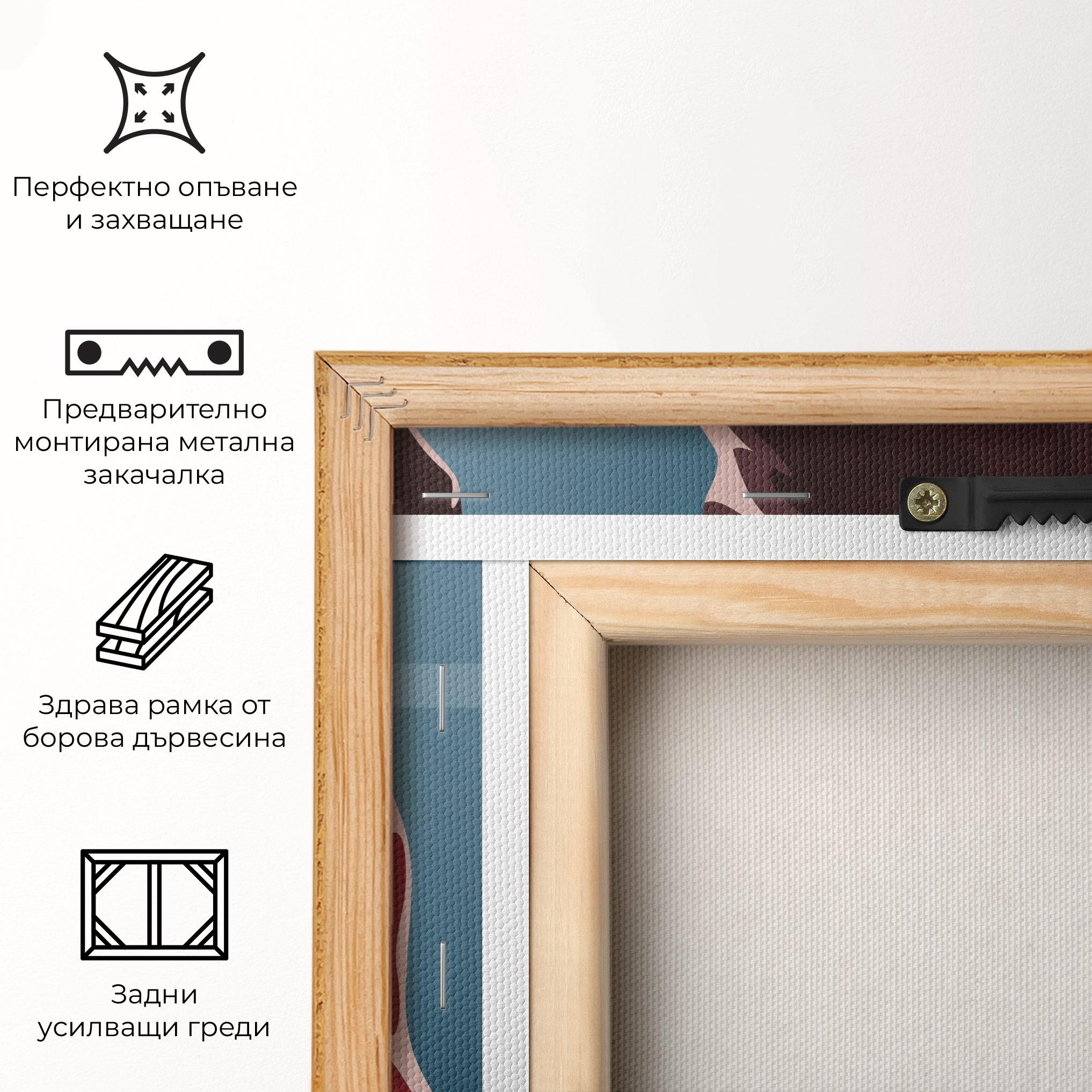 Картина на платно Fight Box mockup 5