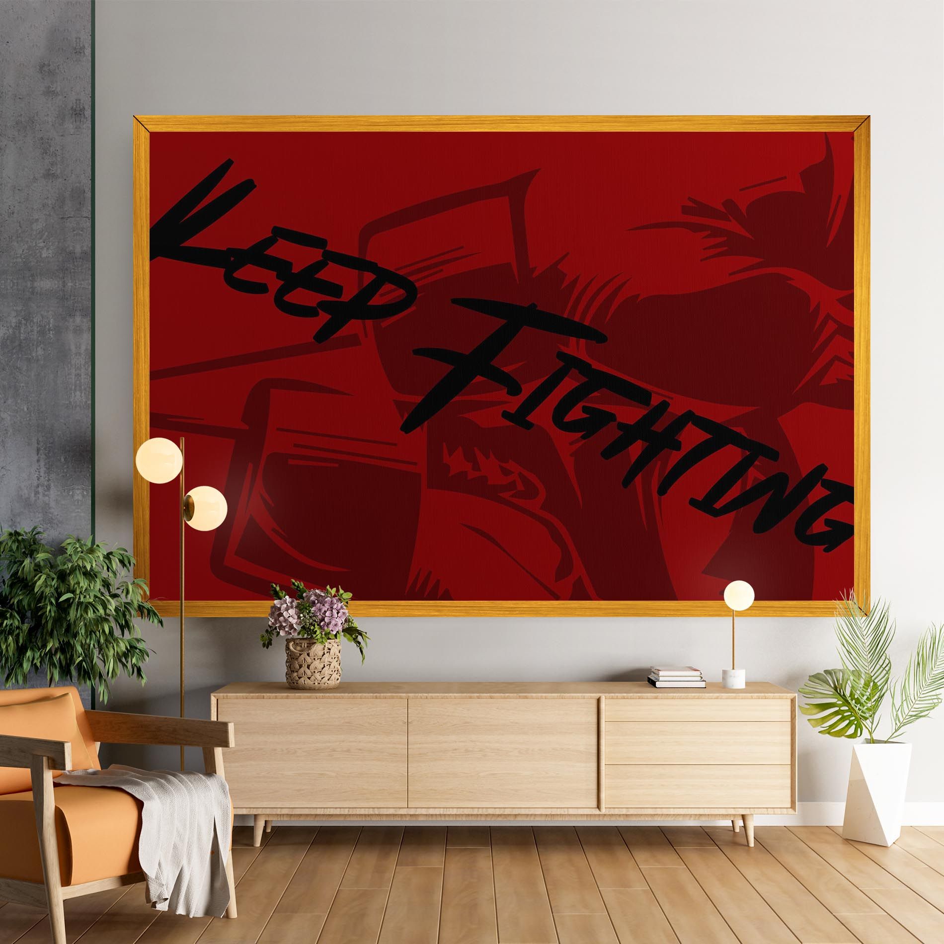 Keep Fighting mockup 9