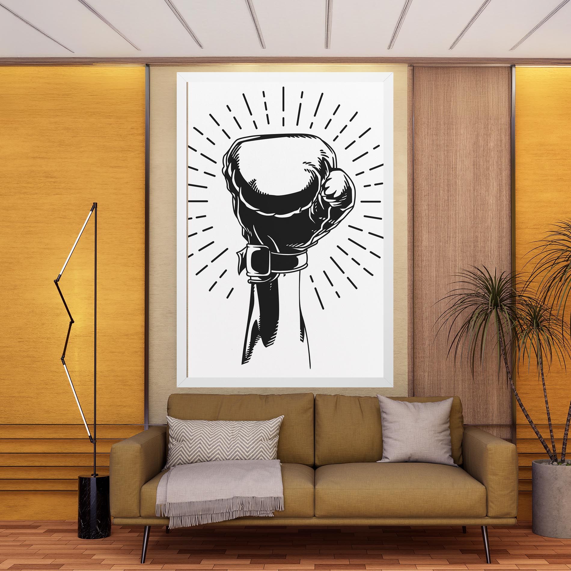 White Hand Boxing mockup 9