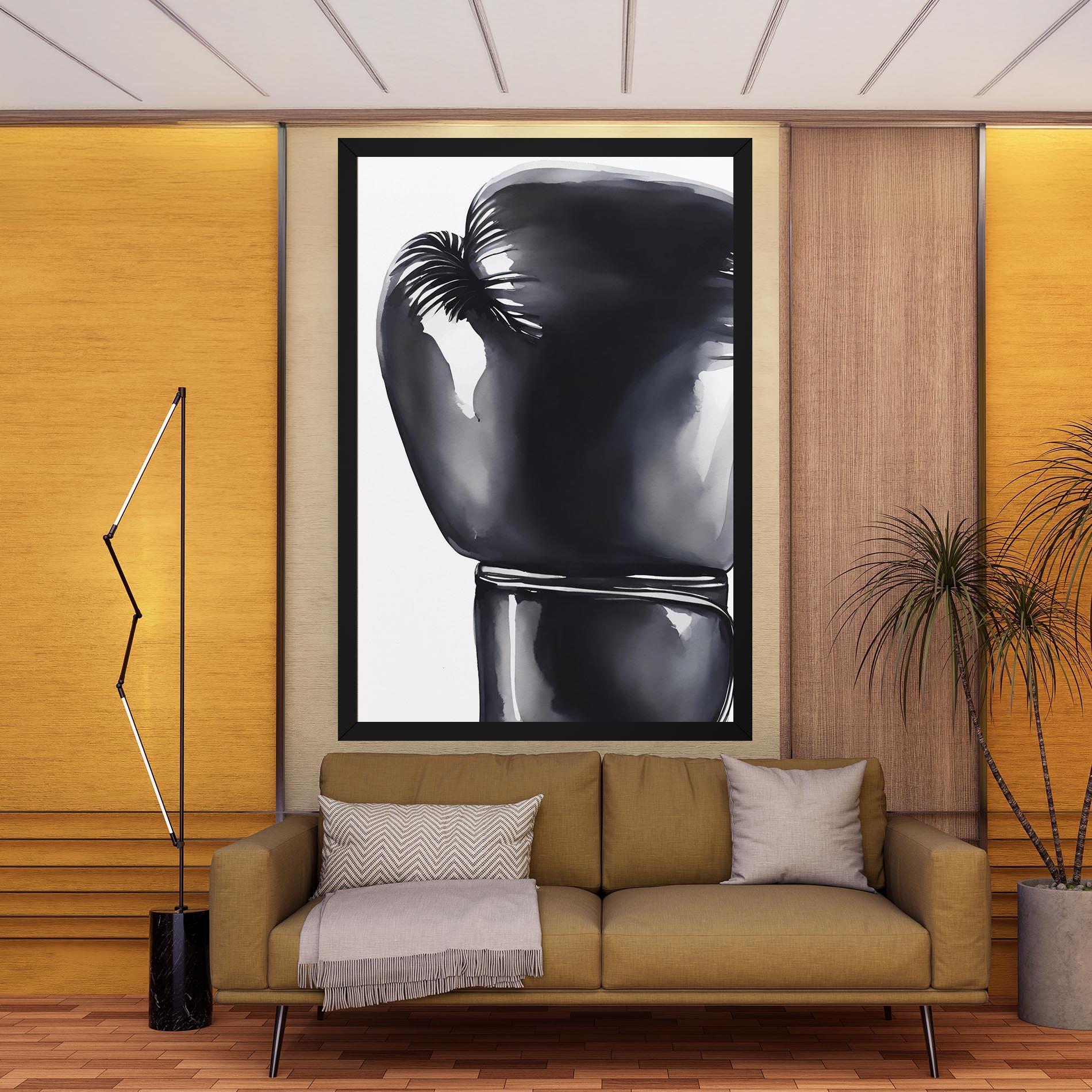 Картина на платно Black Box Glove mockup 9