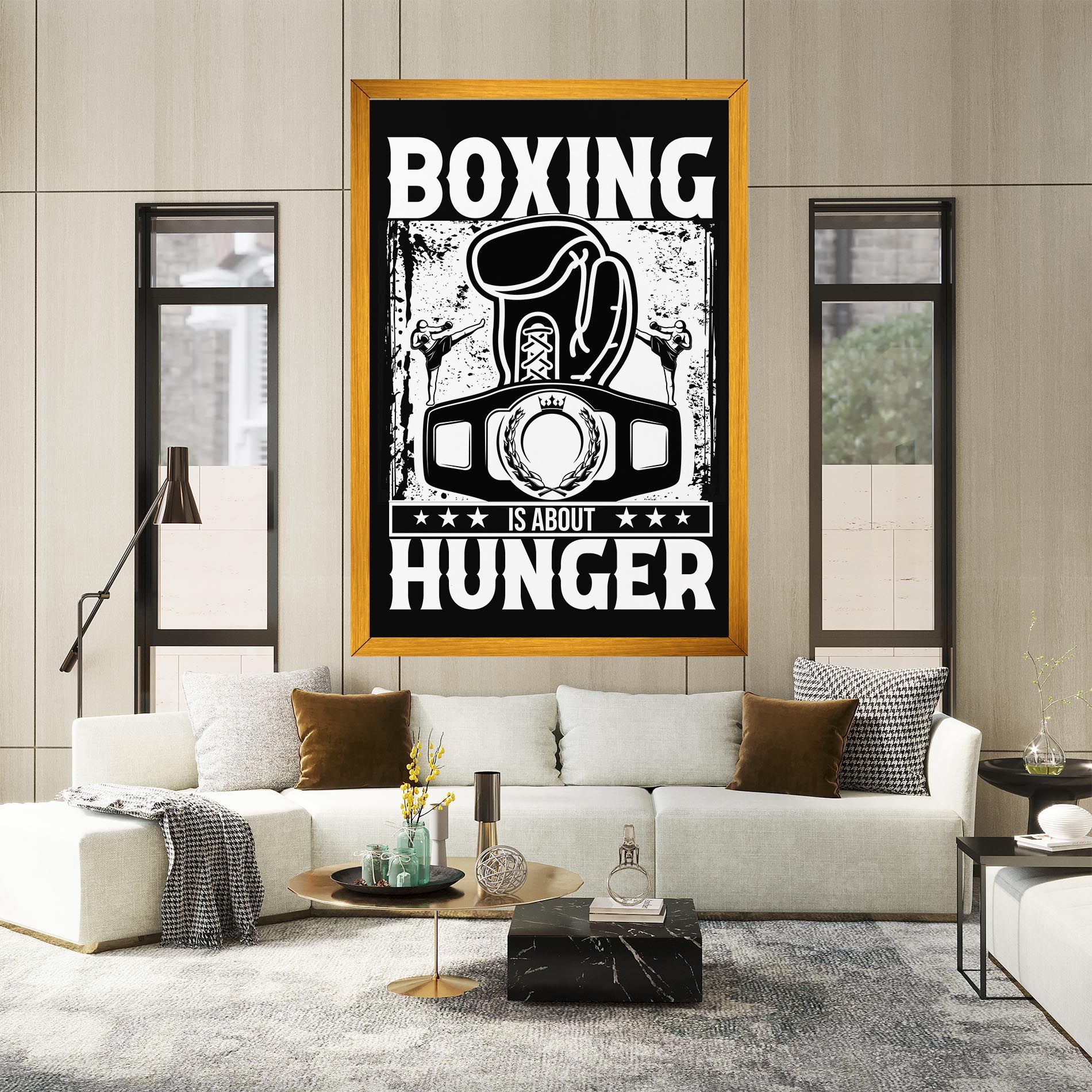 Boxing Hunger mockup 2
