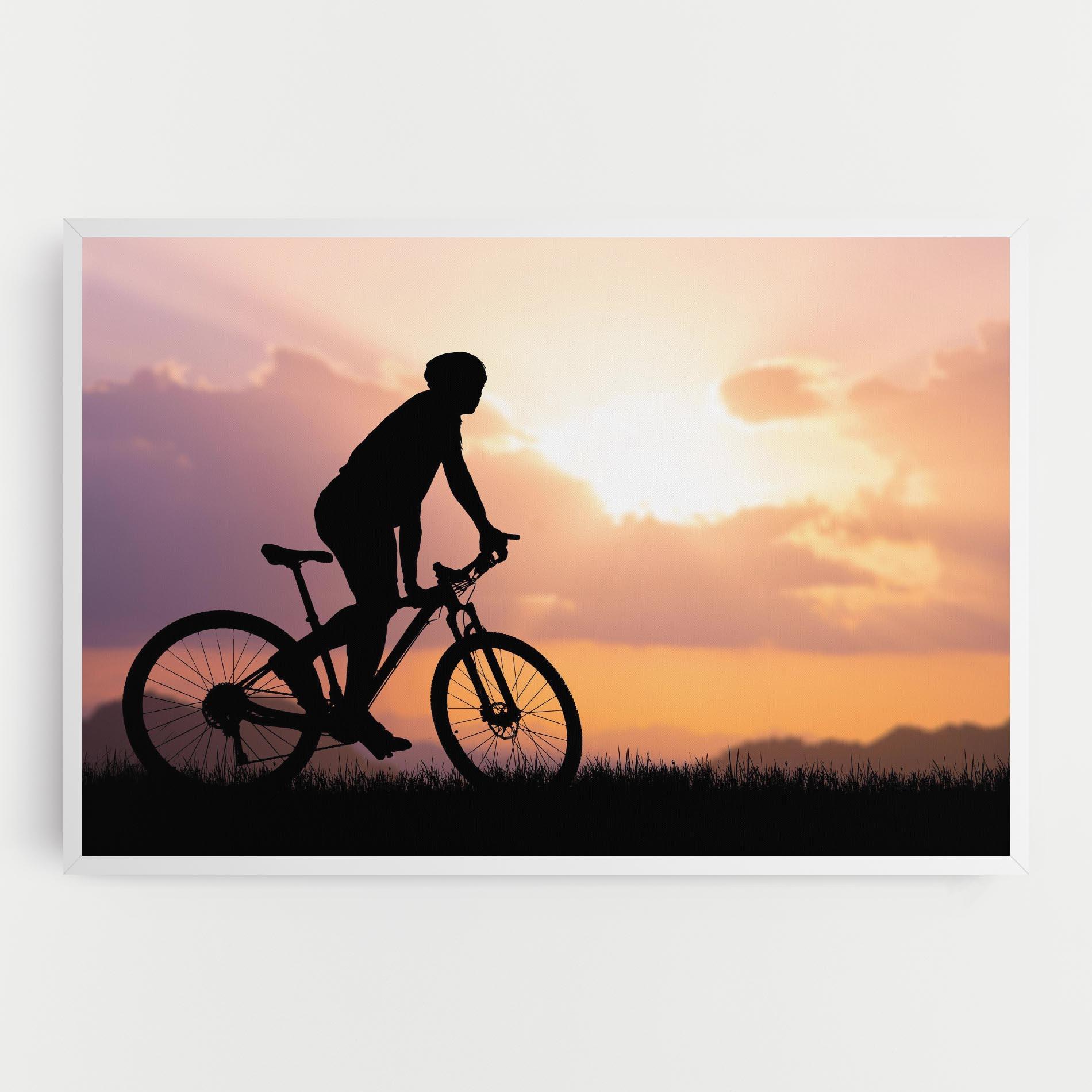 Картина на платно Bike Travel Concept mockup 0