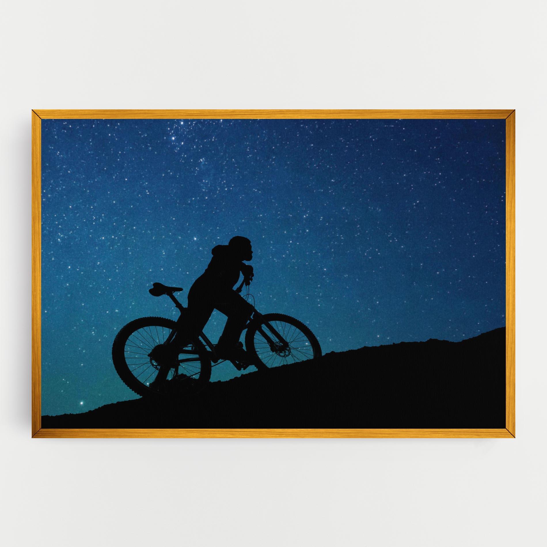 Картина на платно Bike Blast mockup 0