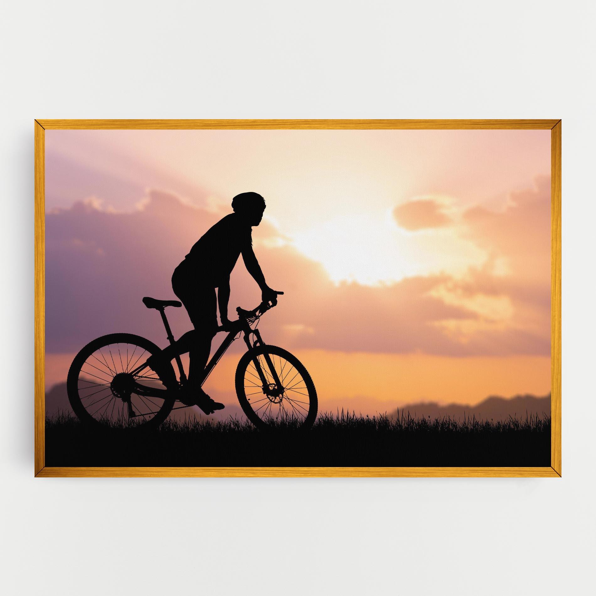 Картина на платно Bike Travel Concept mockup 0