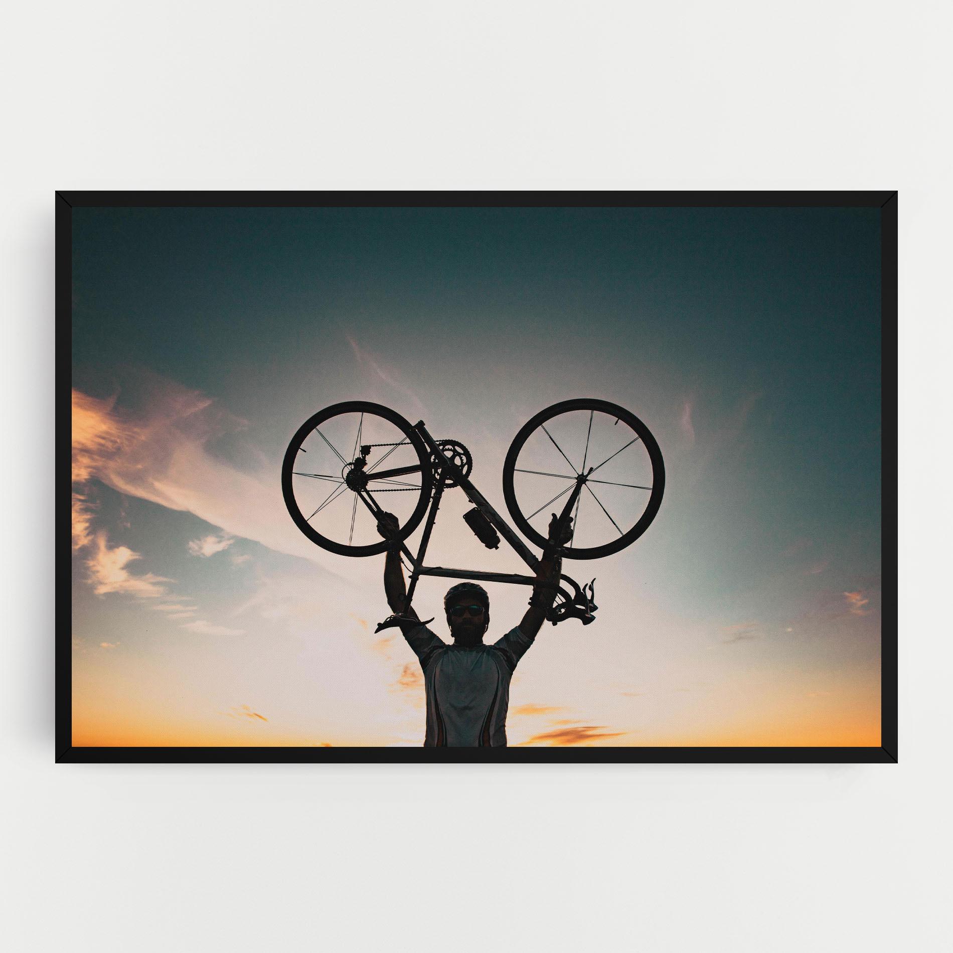 Картина на платно Cycle Explor mockup 0