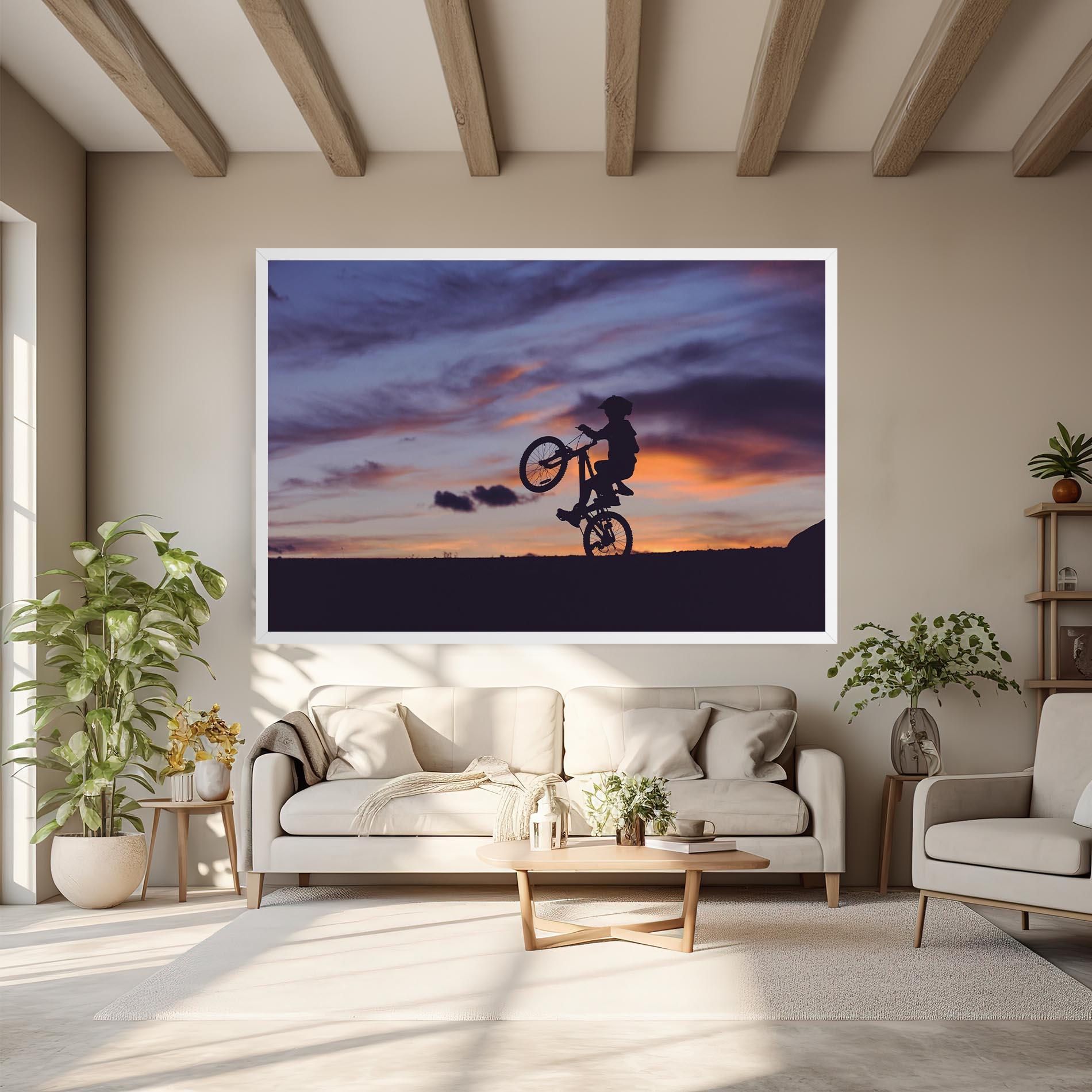 Картина на платно Spin Speed mockup 6