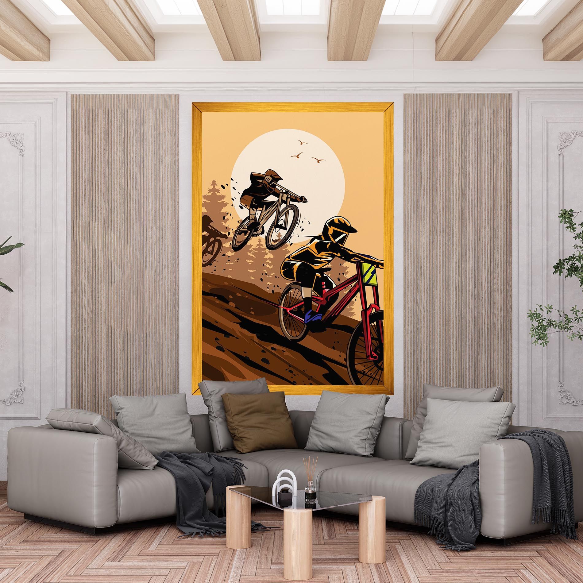 Downhill Bike mockup 6